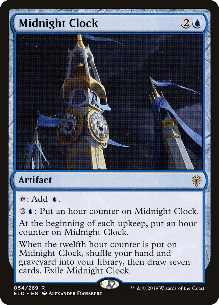 Midnight Clock — Throne of Eldraine — Magic: The Gathering