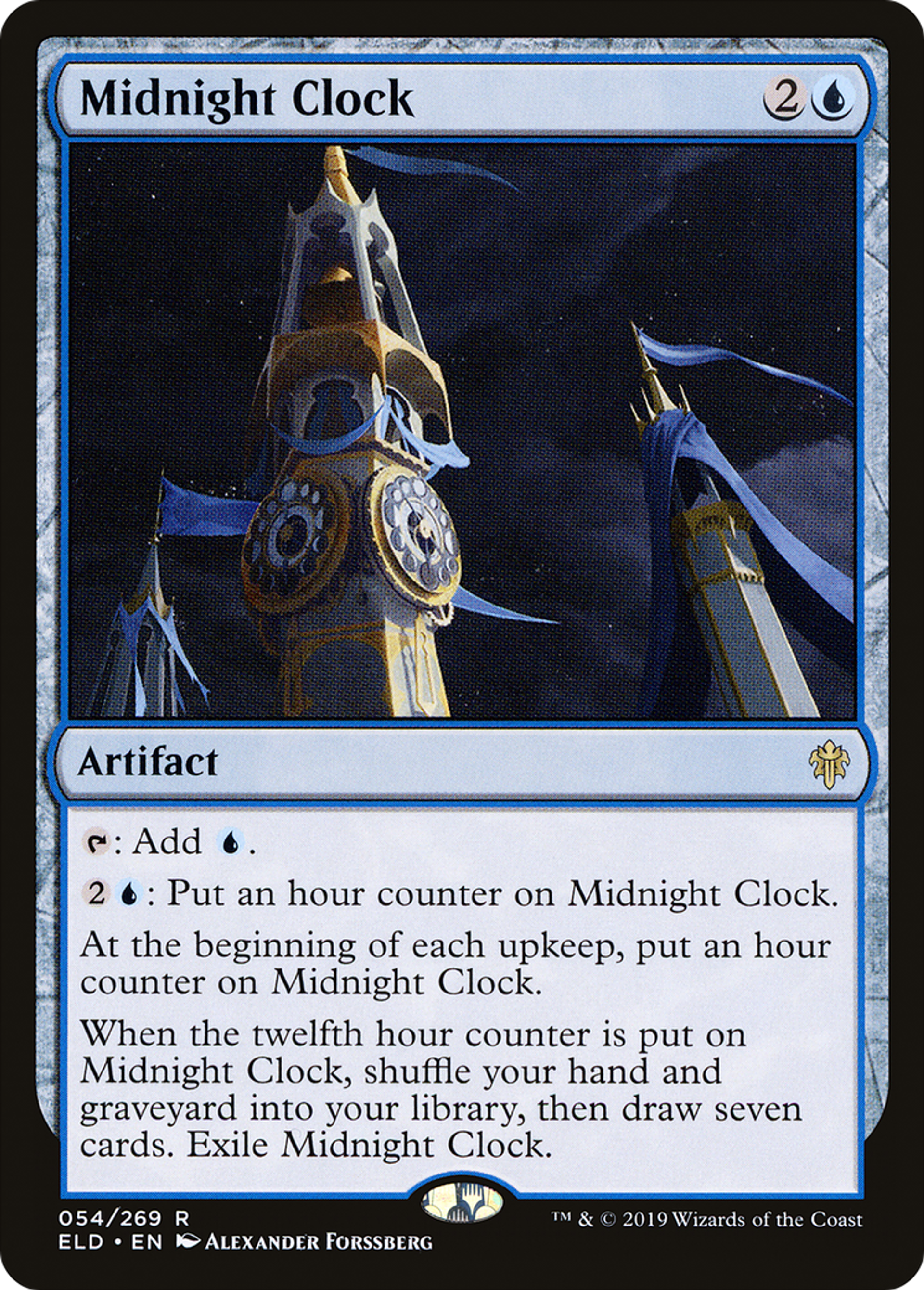 Midnight Clock — Throne of Eldraine — Magic: The Gathering