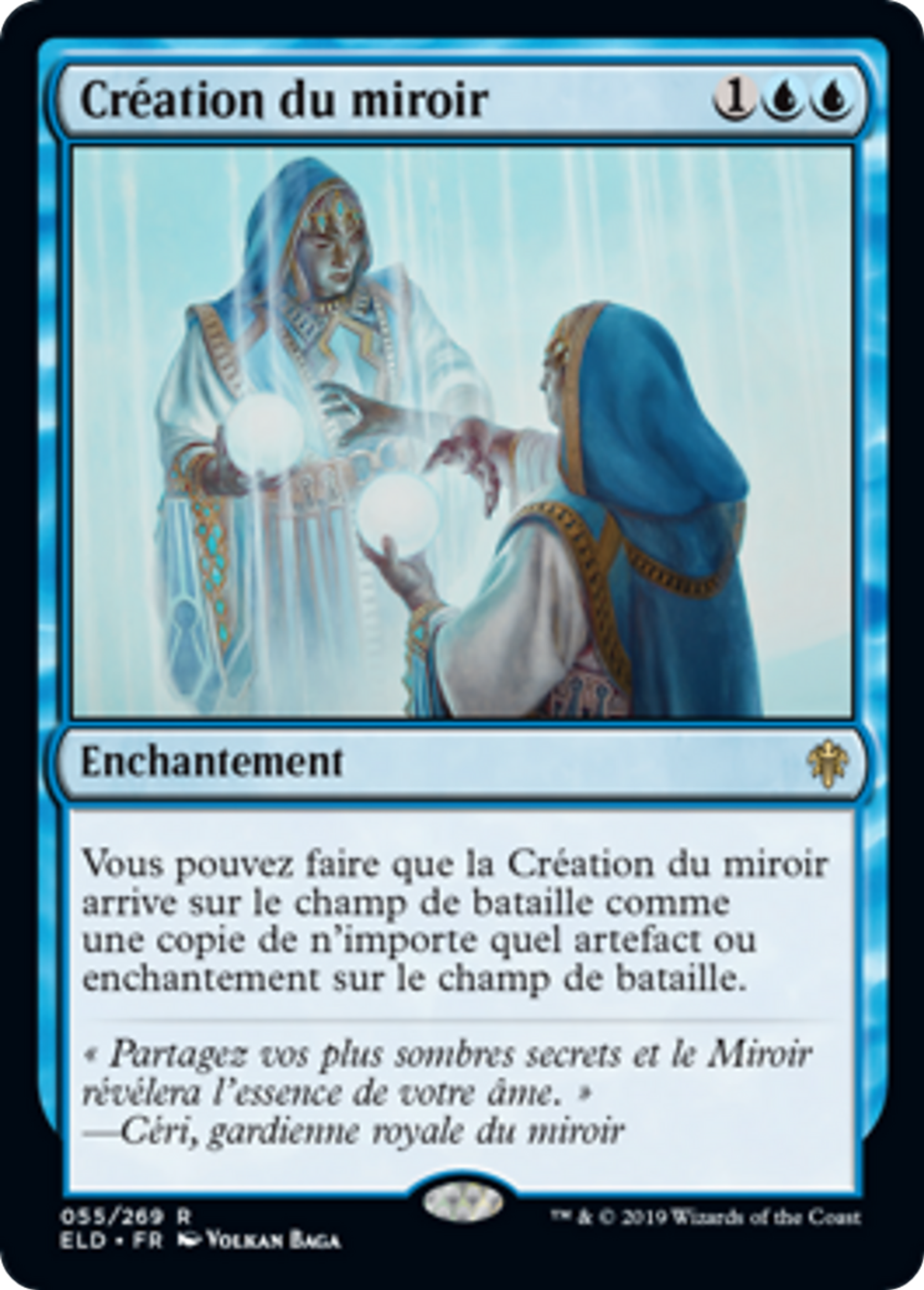 Création du miroir — Throne of Eldraine — Magic: The Gathering