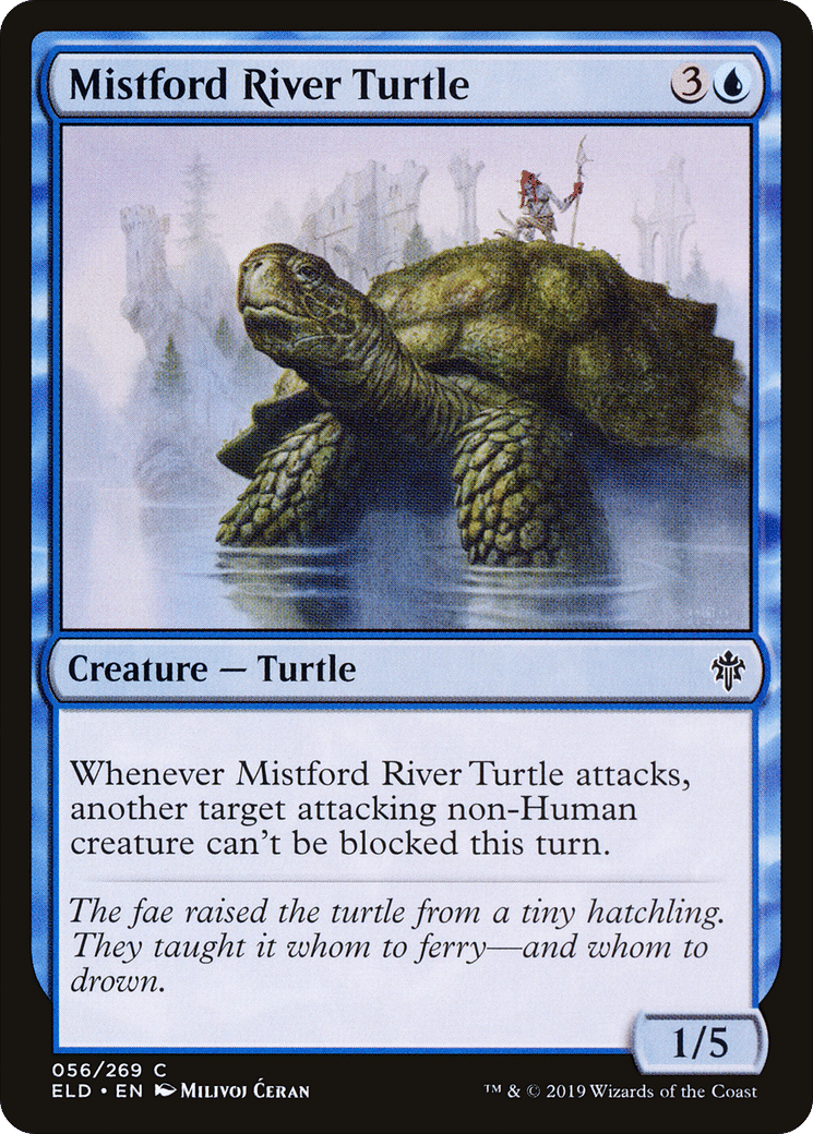 Mistford River Turtle — Throne of Eldraine — Magic: The Gathering