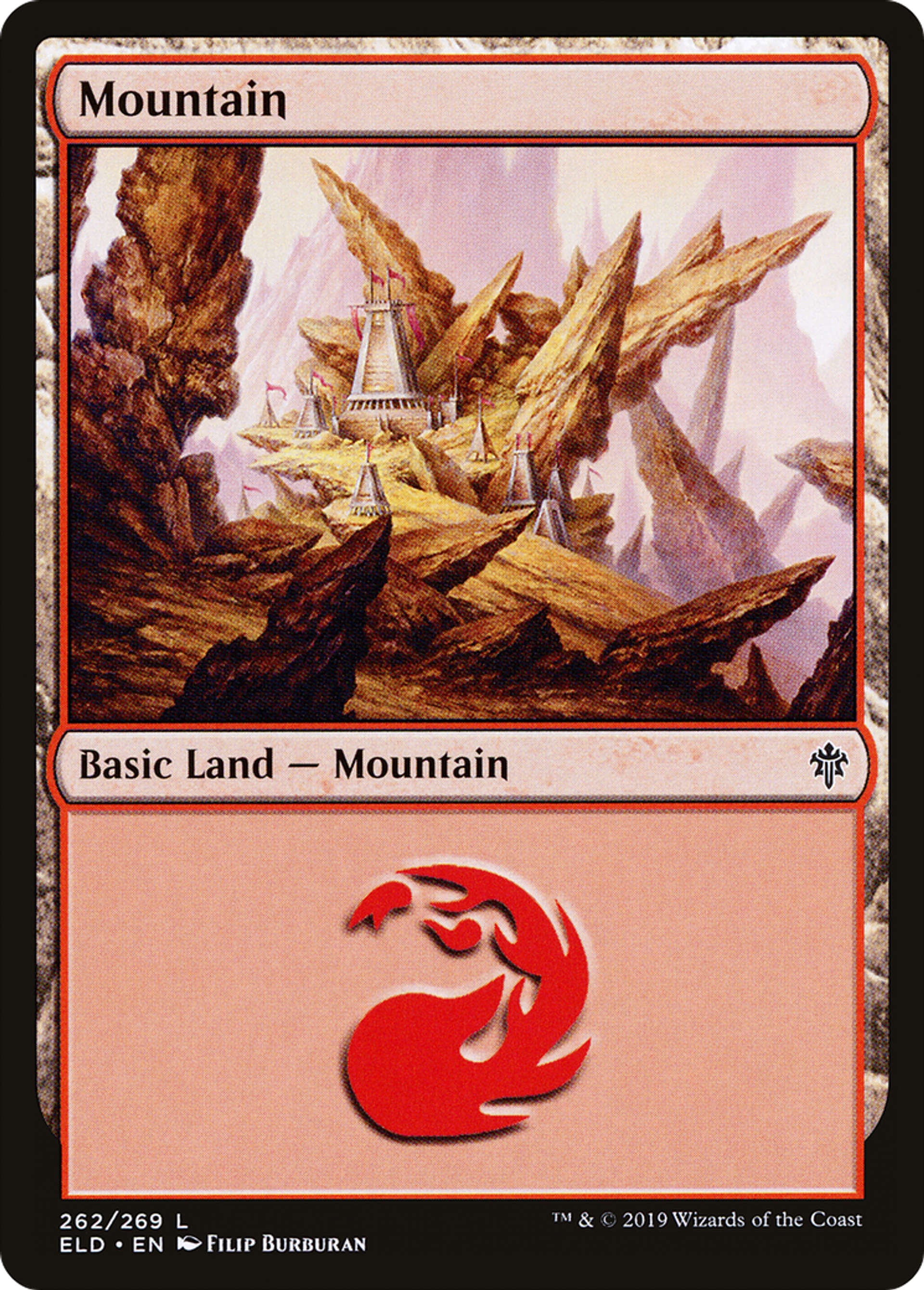 Mountain — Throne of Eldraine — Magic: The Gathering