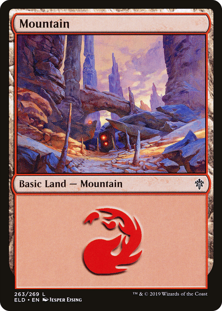 Mountain — Throne of Eldraine — Magic: The Gathering