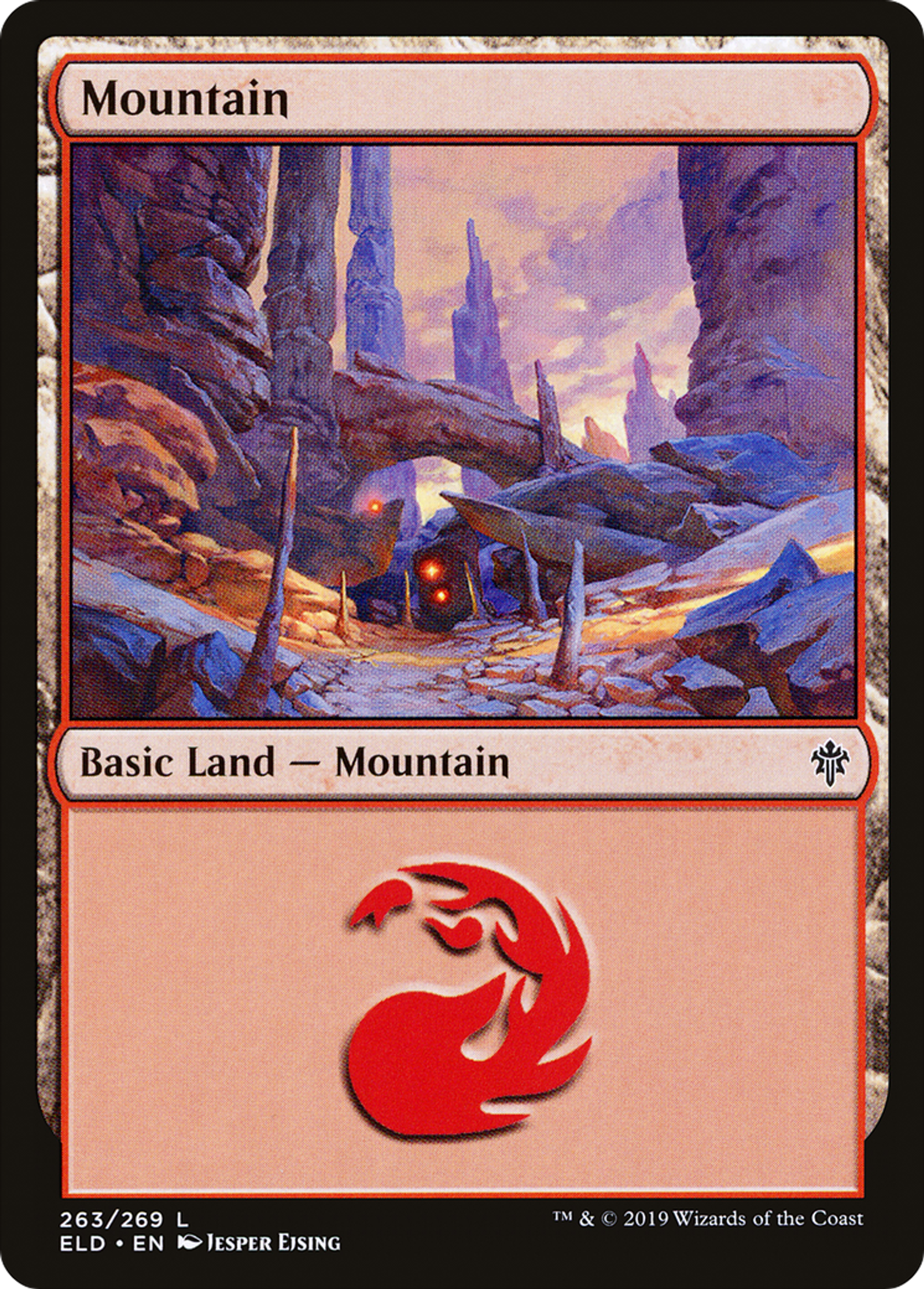 Mountain — Throne of Eldraine — Magic: The Gathering