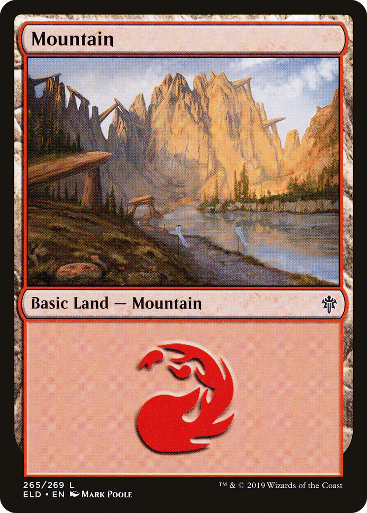 Mountain — Throne of Eldraine — Magic: The Gathering