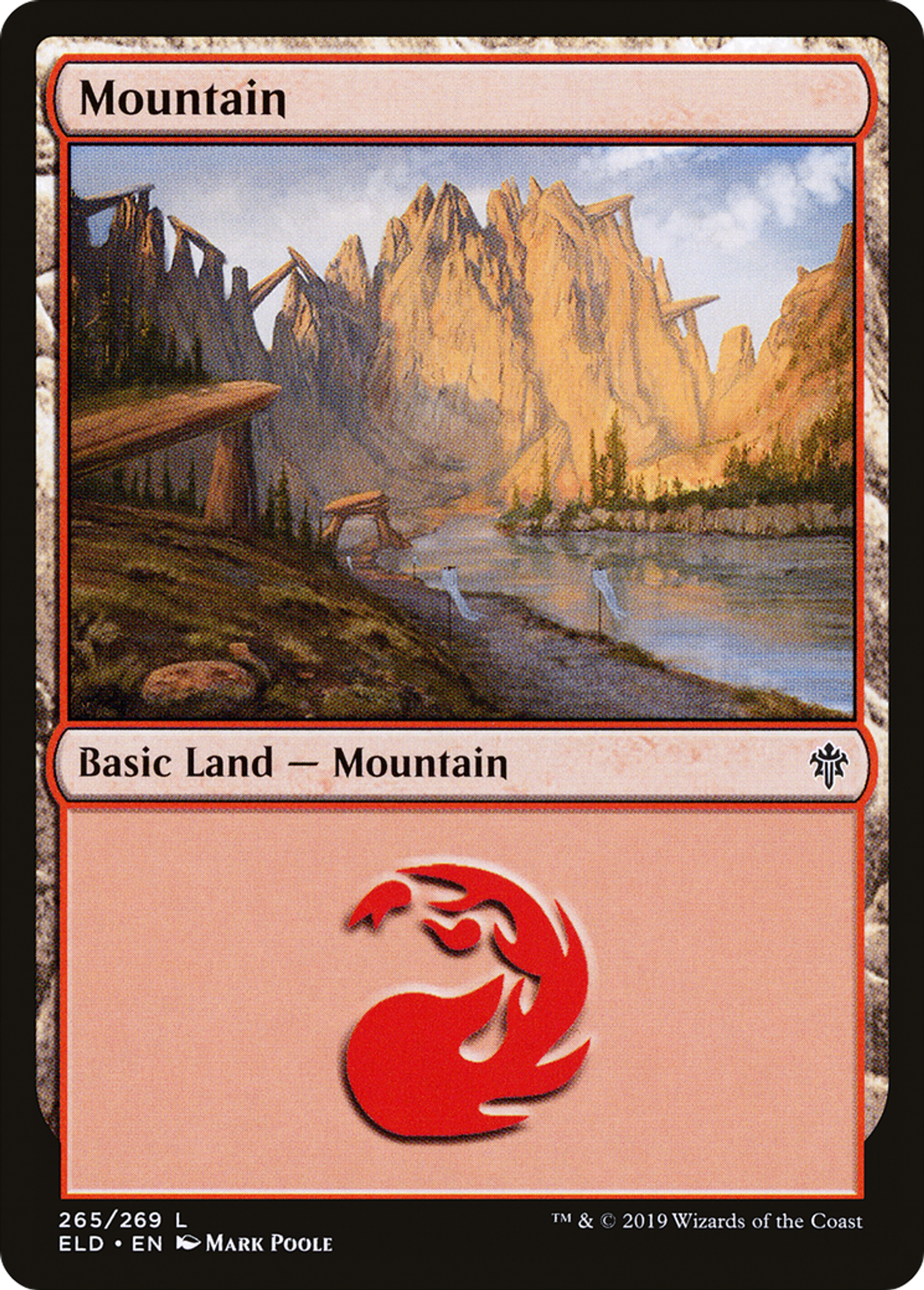 Mountain — Throne of Eldraine — Magic: The Gathering
