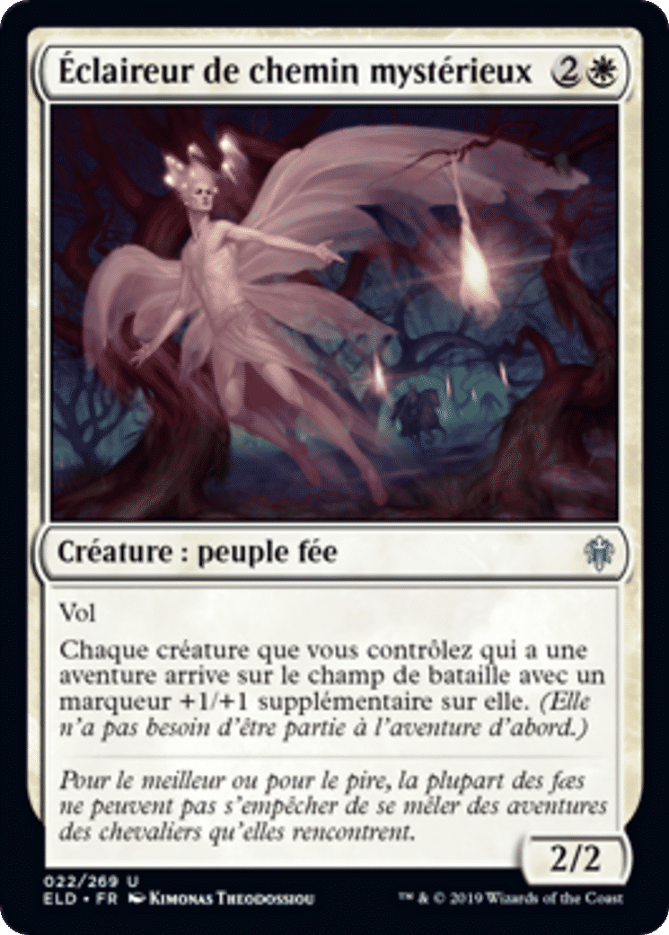 Éclaireur de chemin mystérieux — Throne of Eldraine — Magic: The Gathering
