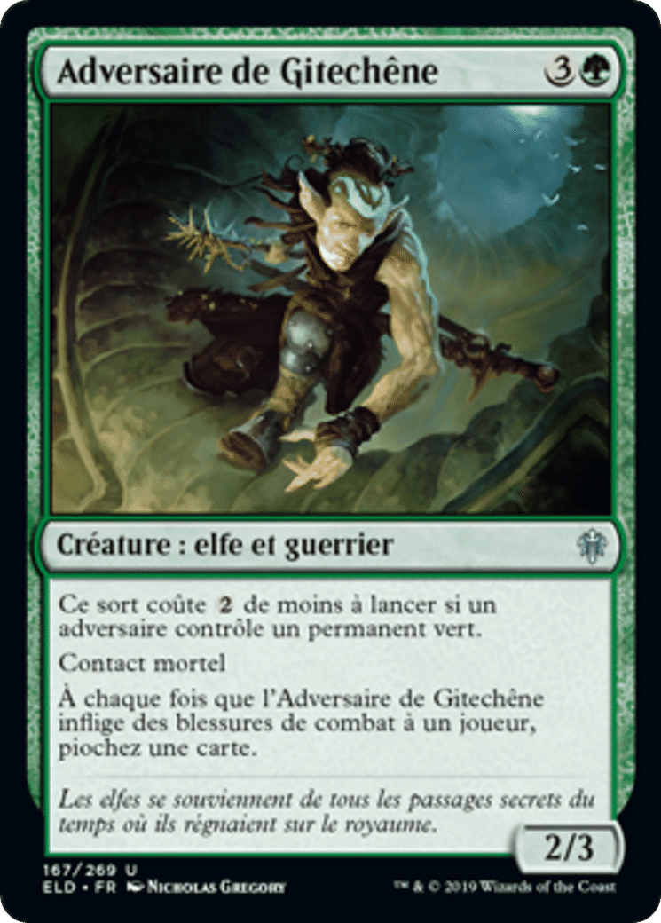 Adversaire de Gitechêne — Throne of Eldraine — Magic: The Gathering
