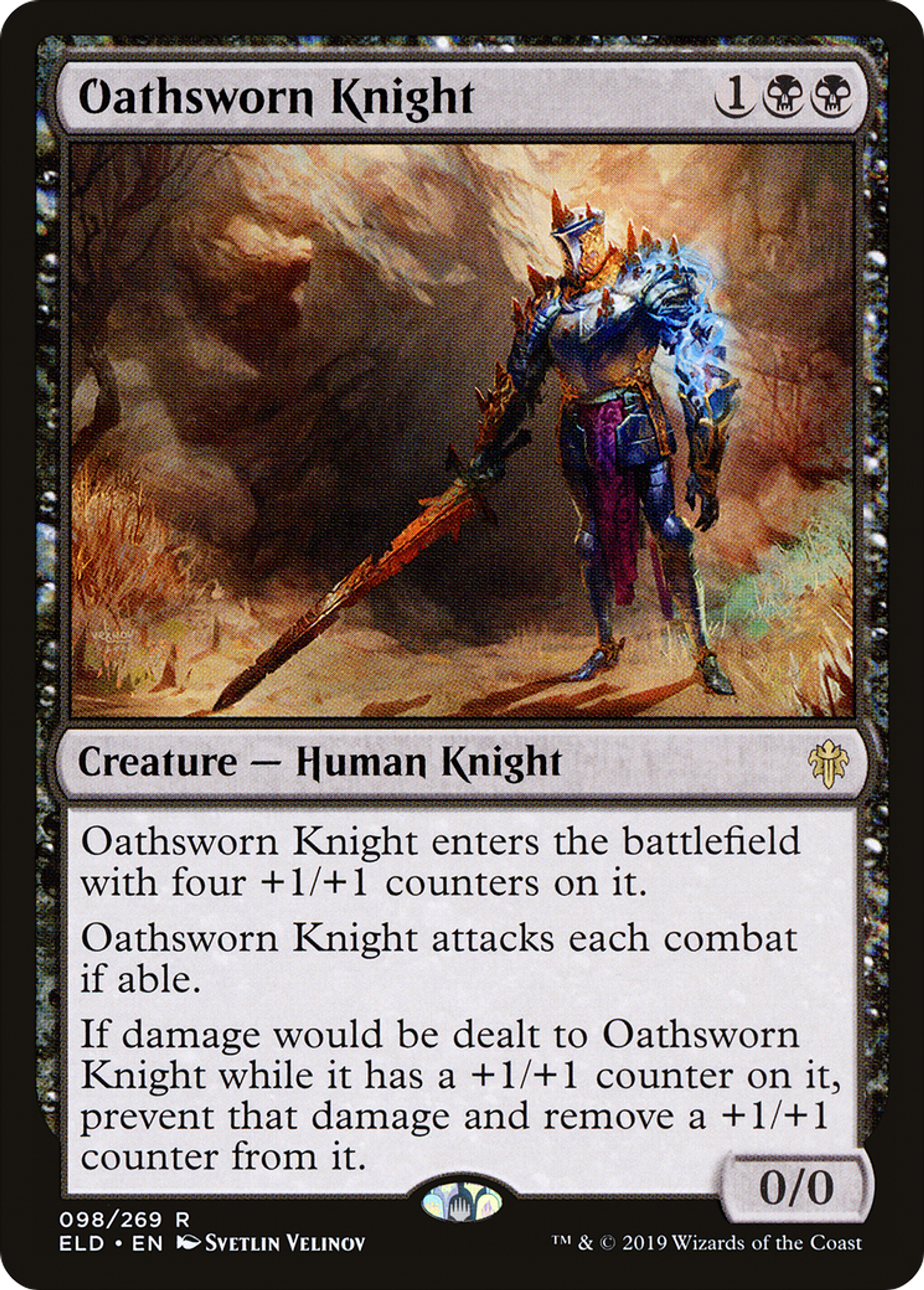 Chevalier assermenté — Throne of Eldraine — Magic: The Gathering