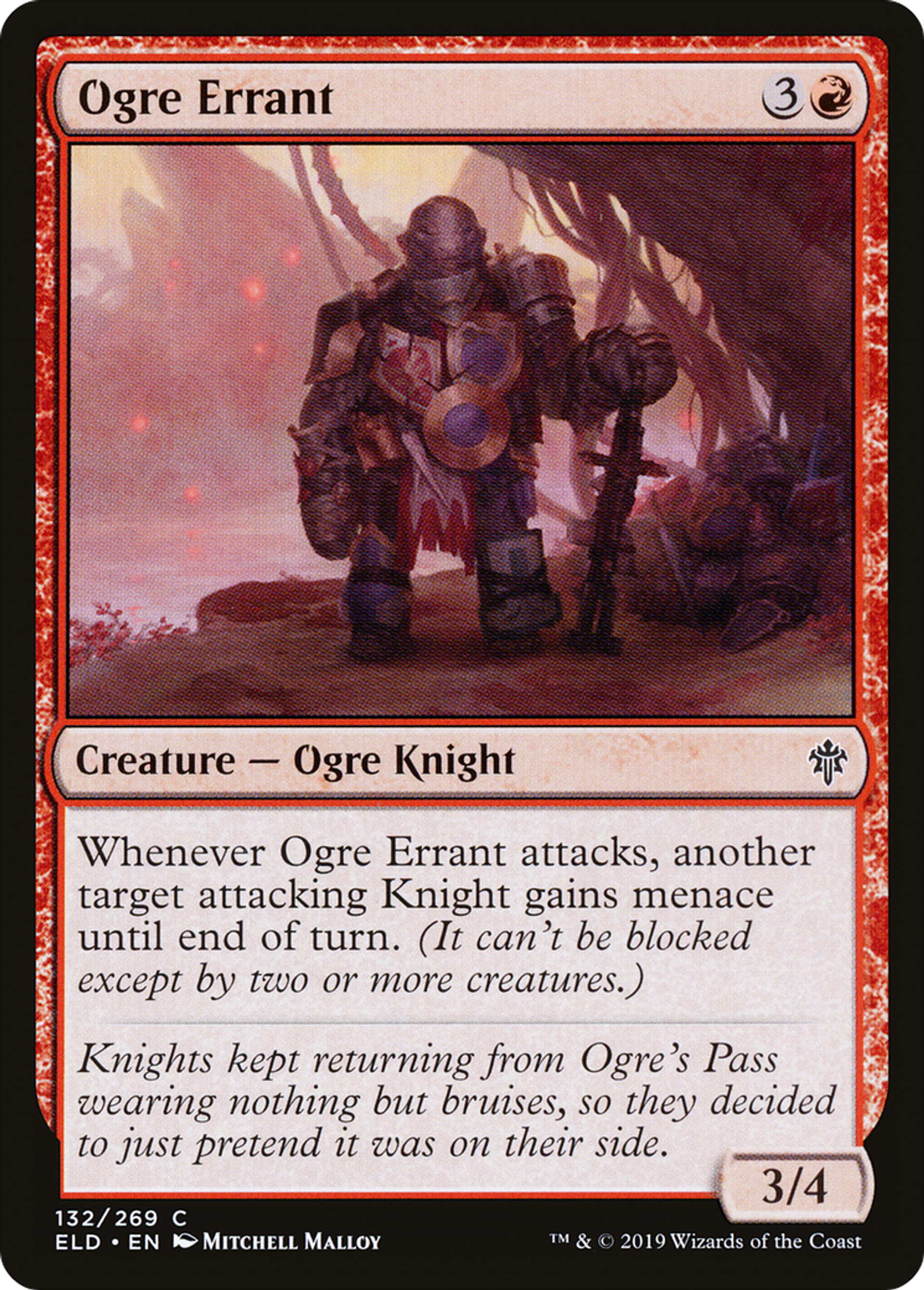 Ogre errant — Throne of Eldraine — Magic: The Gathering