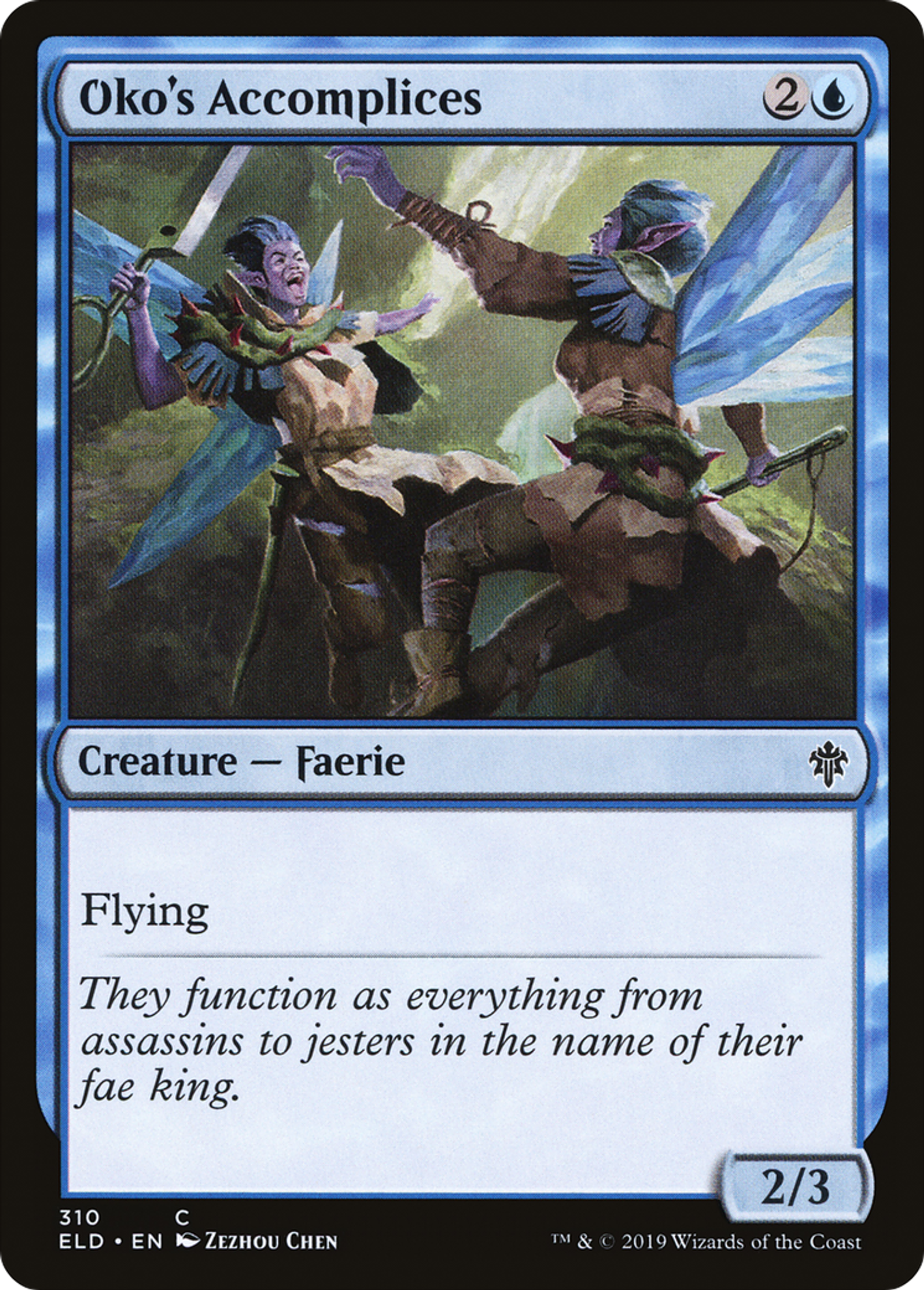 Oko's Accomplices — Throne of Eldraine — Magic: The Gathering