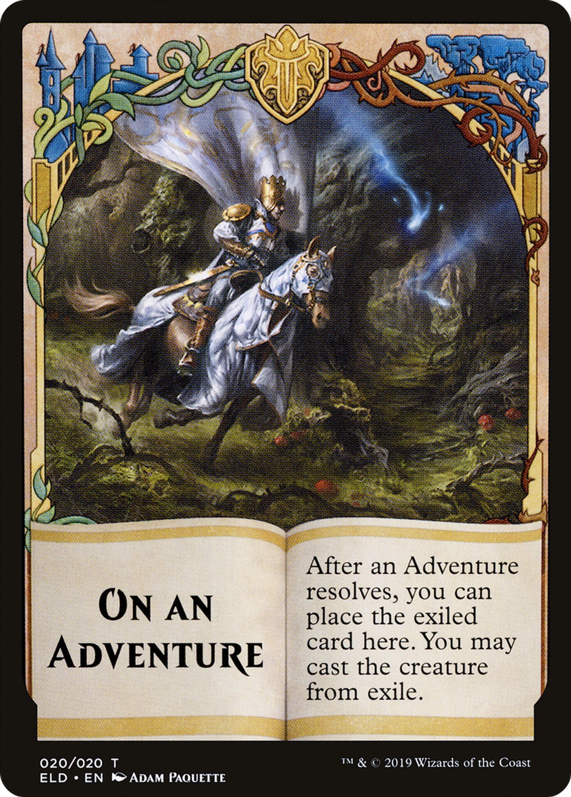 On an Adventure — Throne of Eldraine — Magic: The Gathering