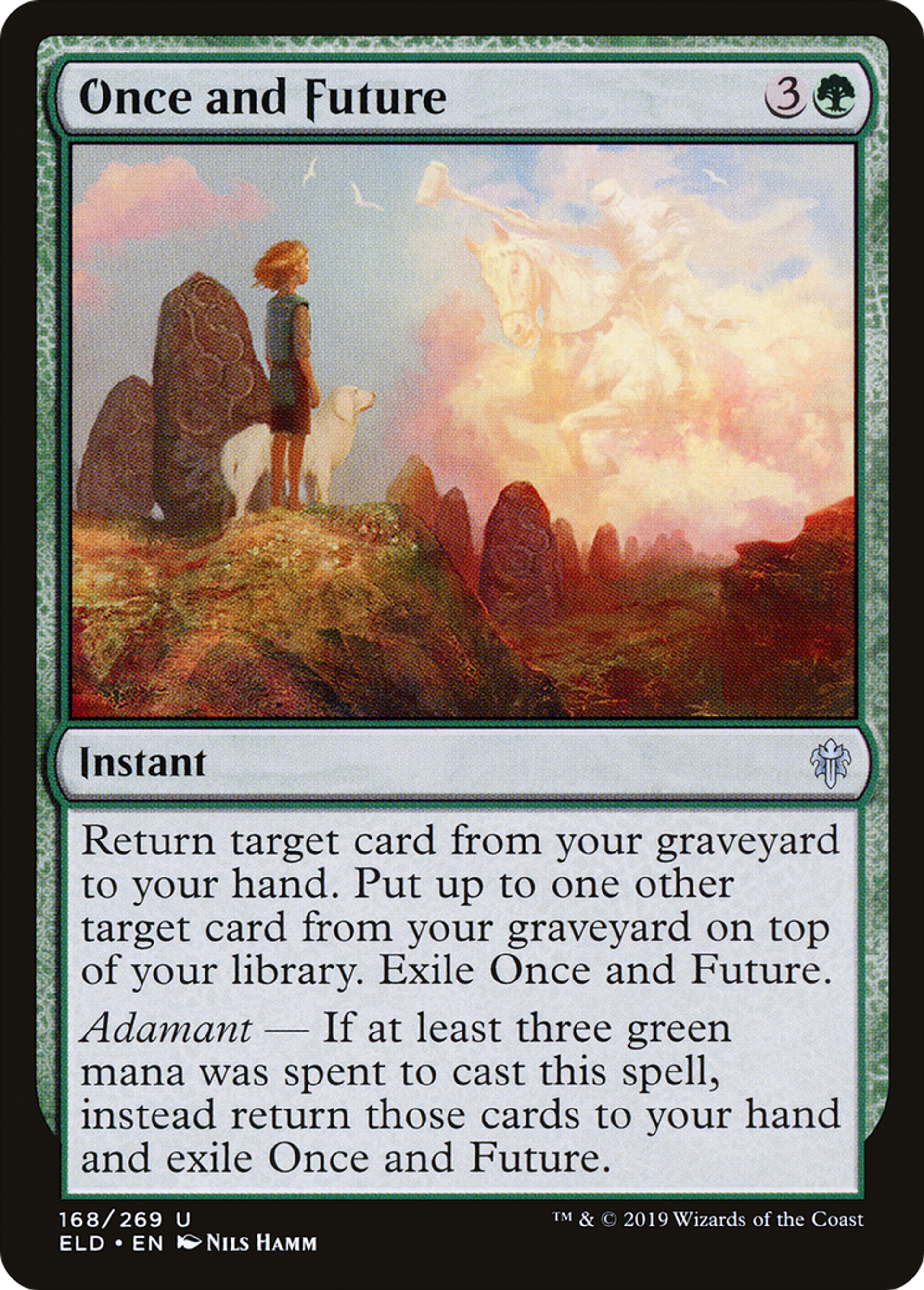 Once and Future — Throne of Eldraine — Magic: The Gathering
