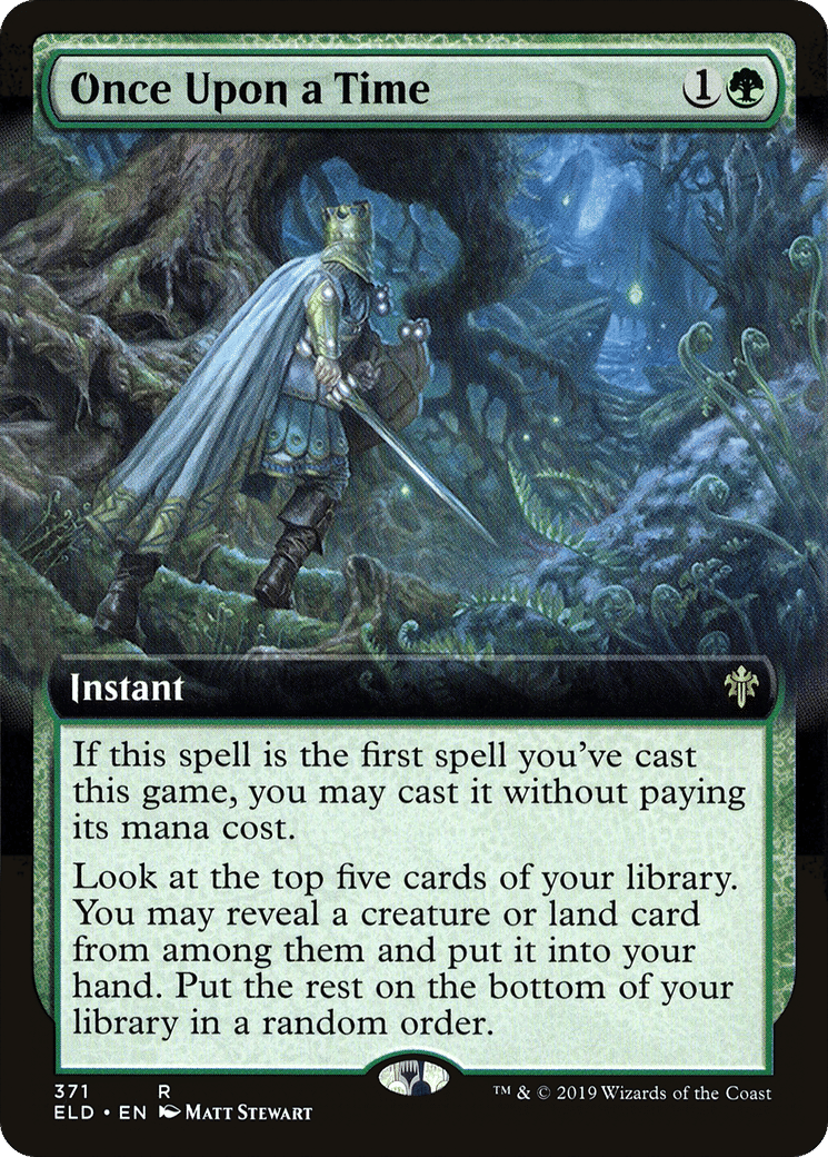 Once Upon a Time — Throne of Eldraine — Magic: The Gathering