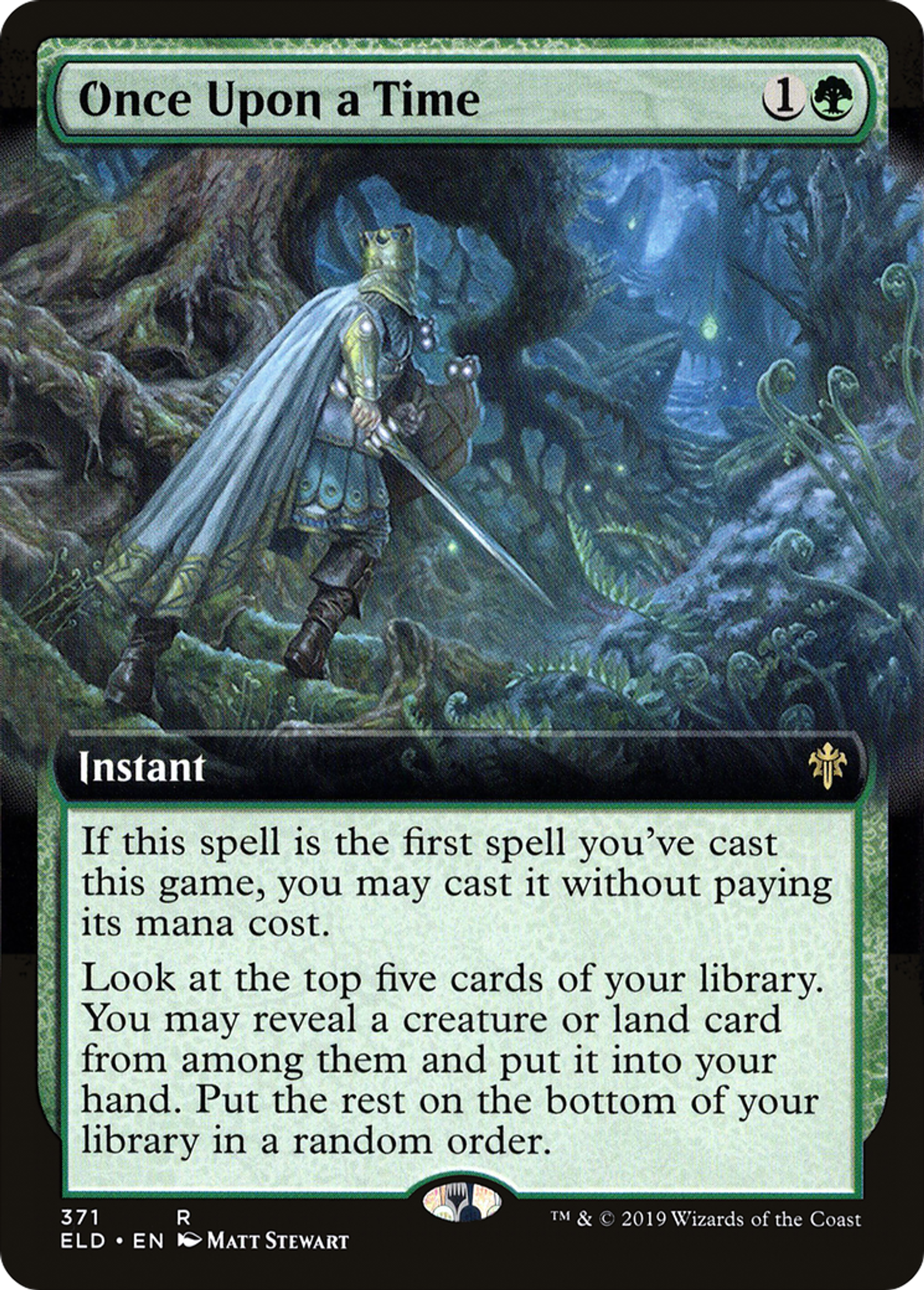 Once Upon a Time — Throne of Eldraine — Magic: The Gathering
