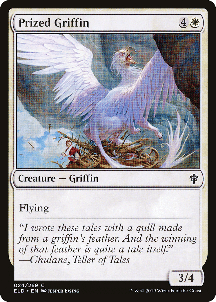 Griffon prisé — Throne of Eldraine — Magic: The Gathering