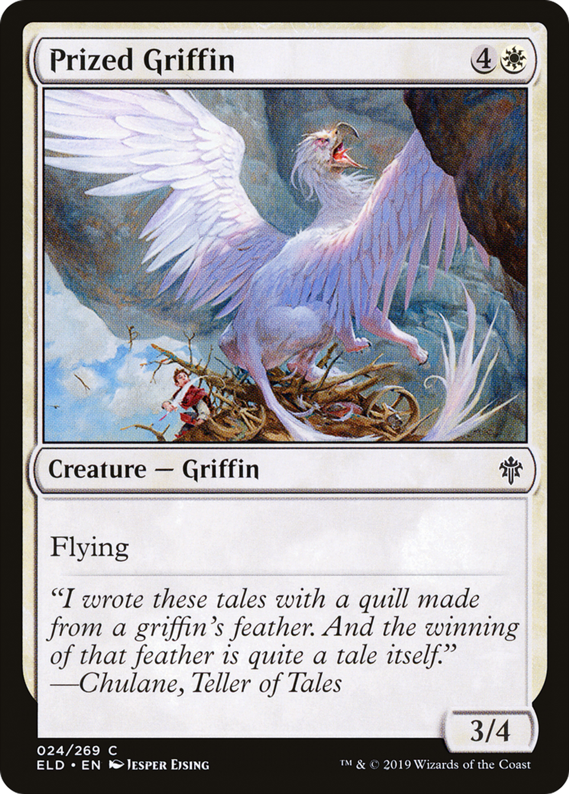 Griffon prisé — Throne of Eldraine — Magic: The Gathering