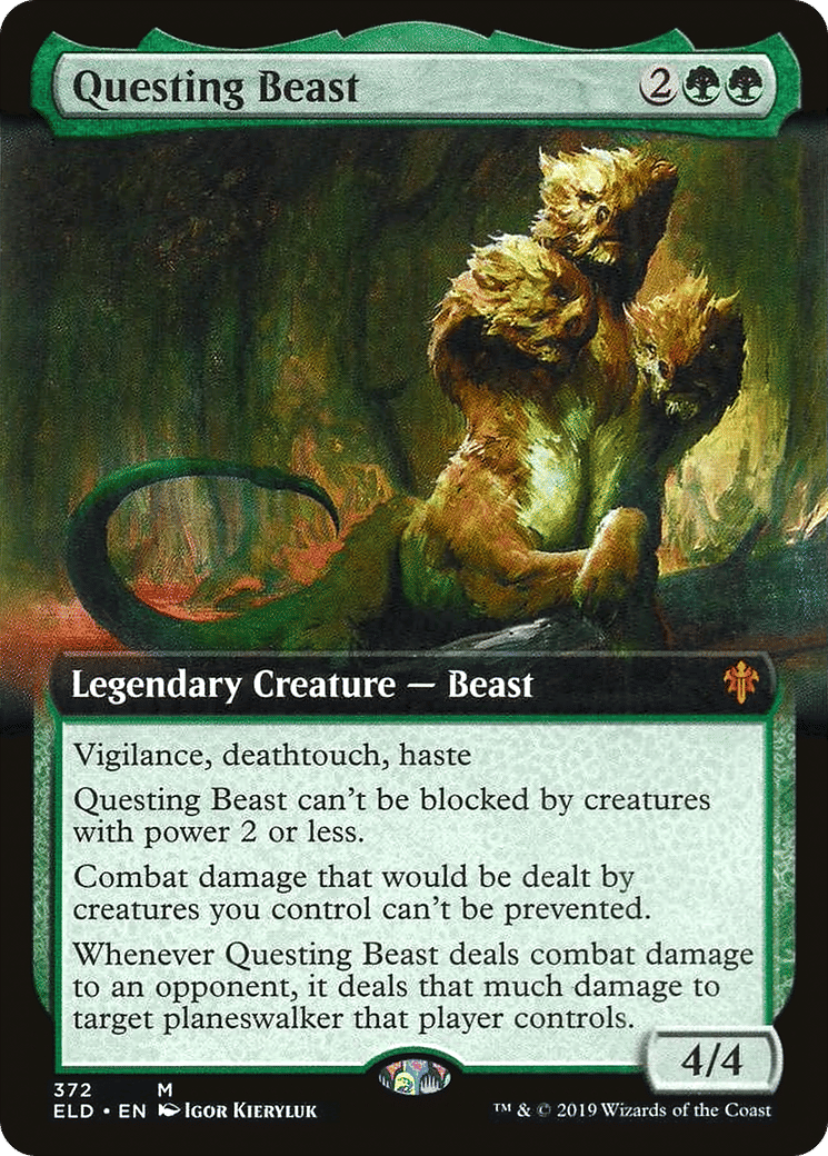 Questing Beast — Throne of Eldraine — Magic: The Gathering