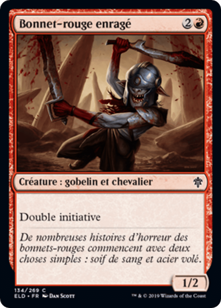 Bonnet-rouge enragé — Throne of Eldraine — Magic: The Gathering