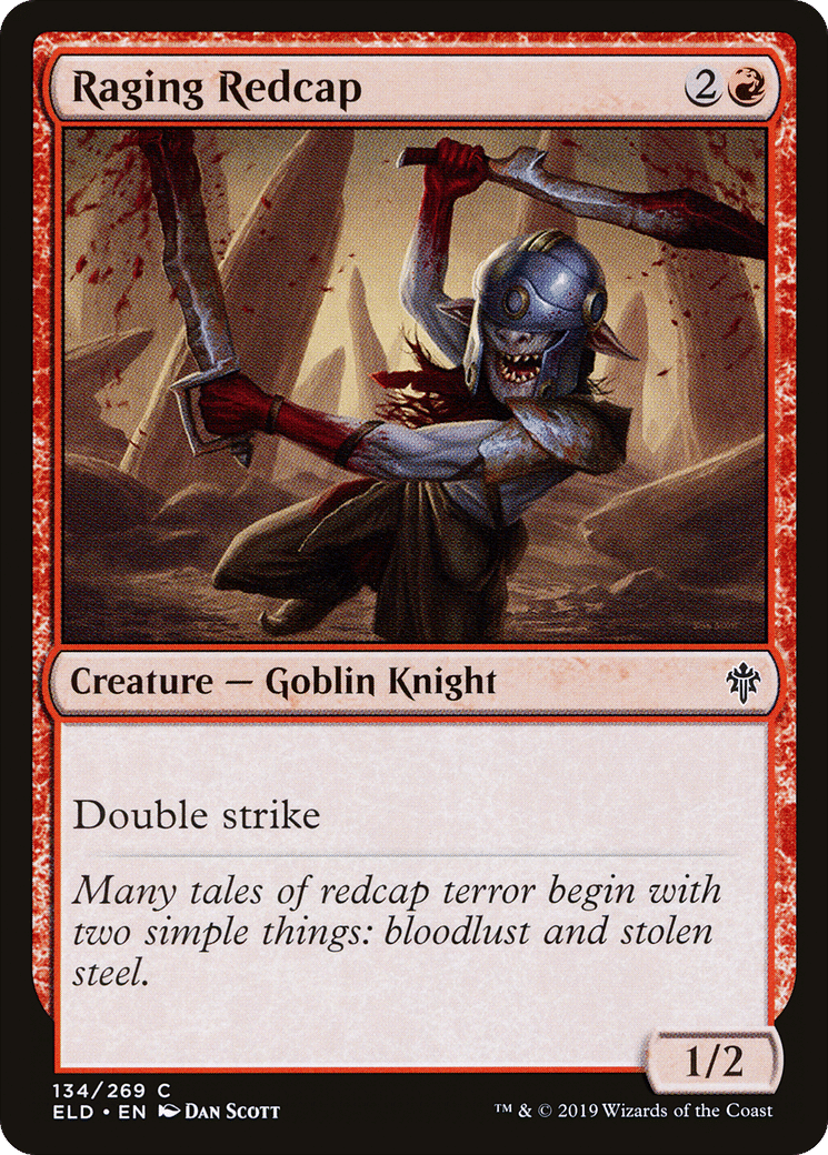 Raging Redcap — Throne of Eldraine — Magic: The Gathering