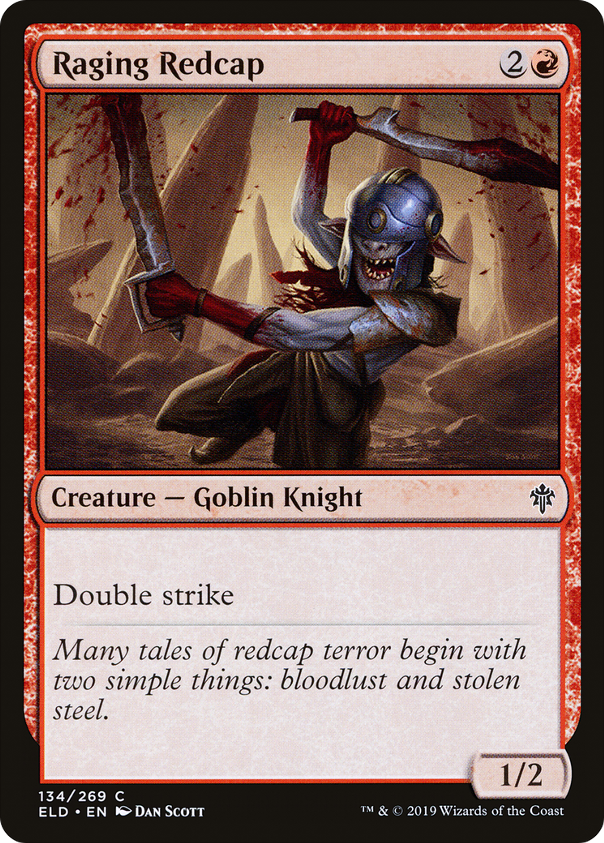 Bonnet-rouge enragé — Throne of Eldraine — Magic: The Gathering