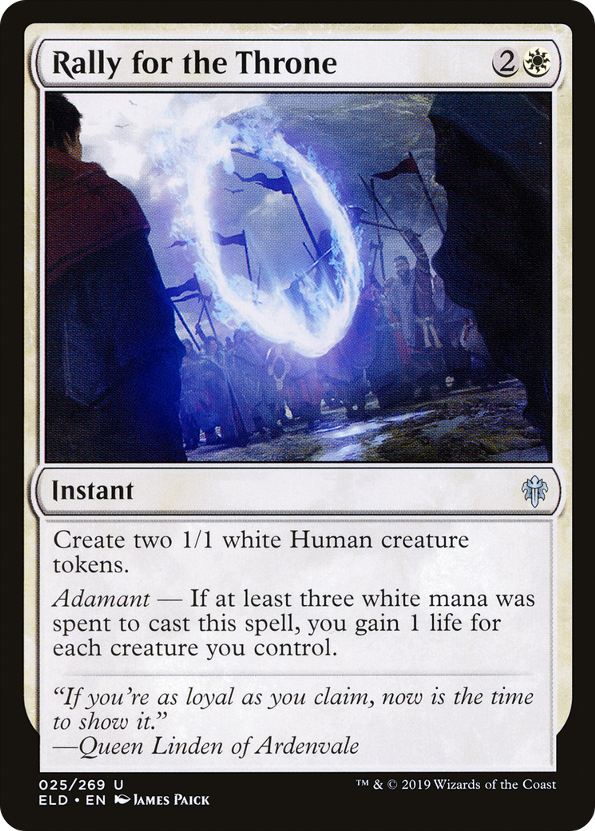 Rally for the Throne — Throne of Eldraine — Magic: The Gathering