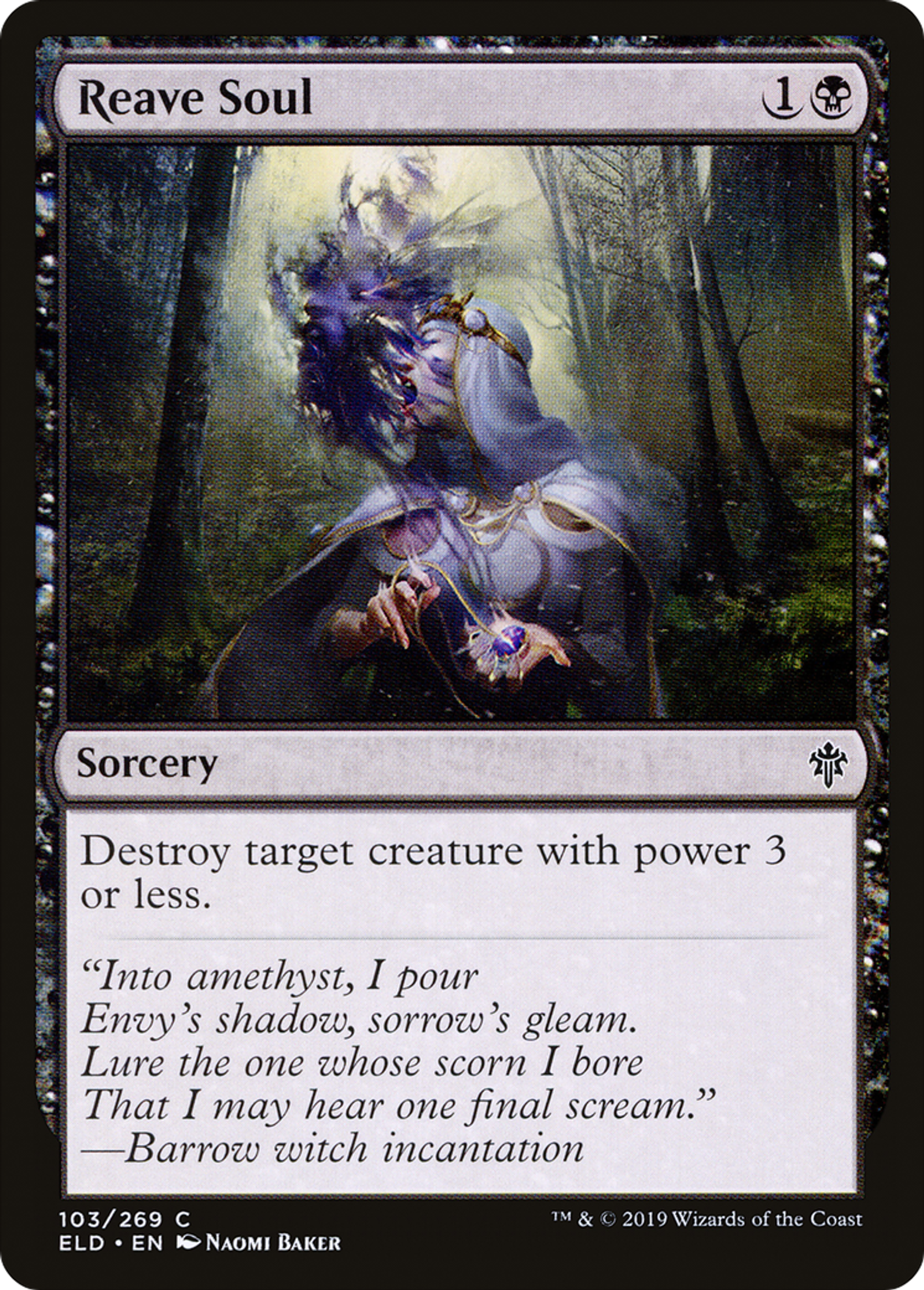 Reave Soul — Throne of Eldraine — Magic: The Gathering