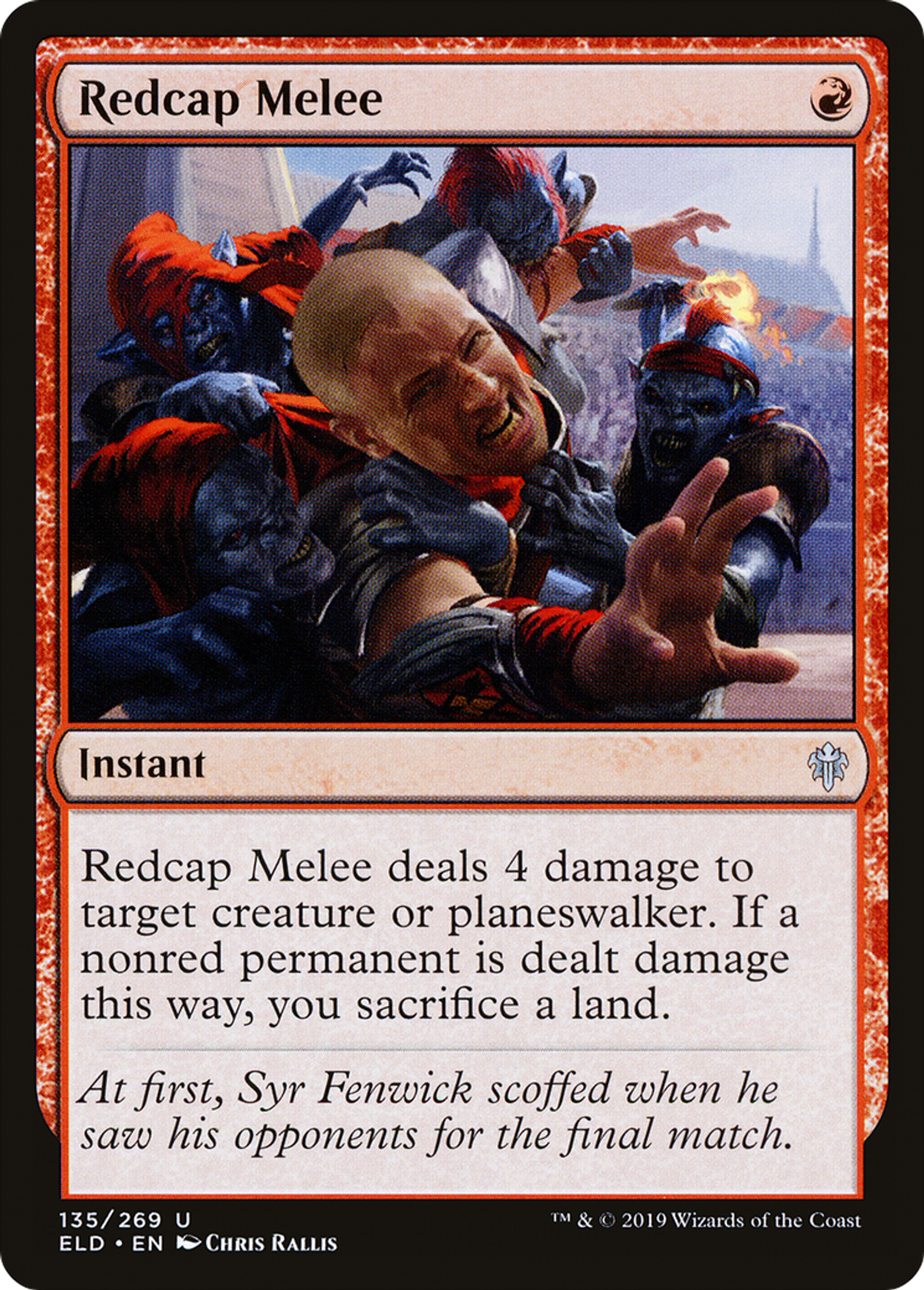 Bagarre de bonnets-rouges — Throne of Eldraine — Magic: The Gathering