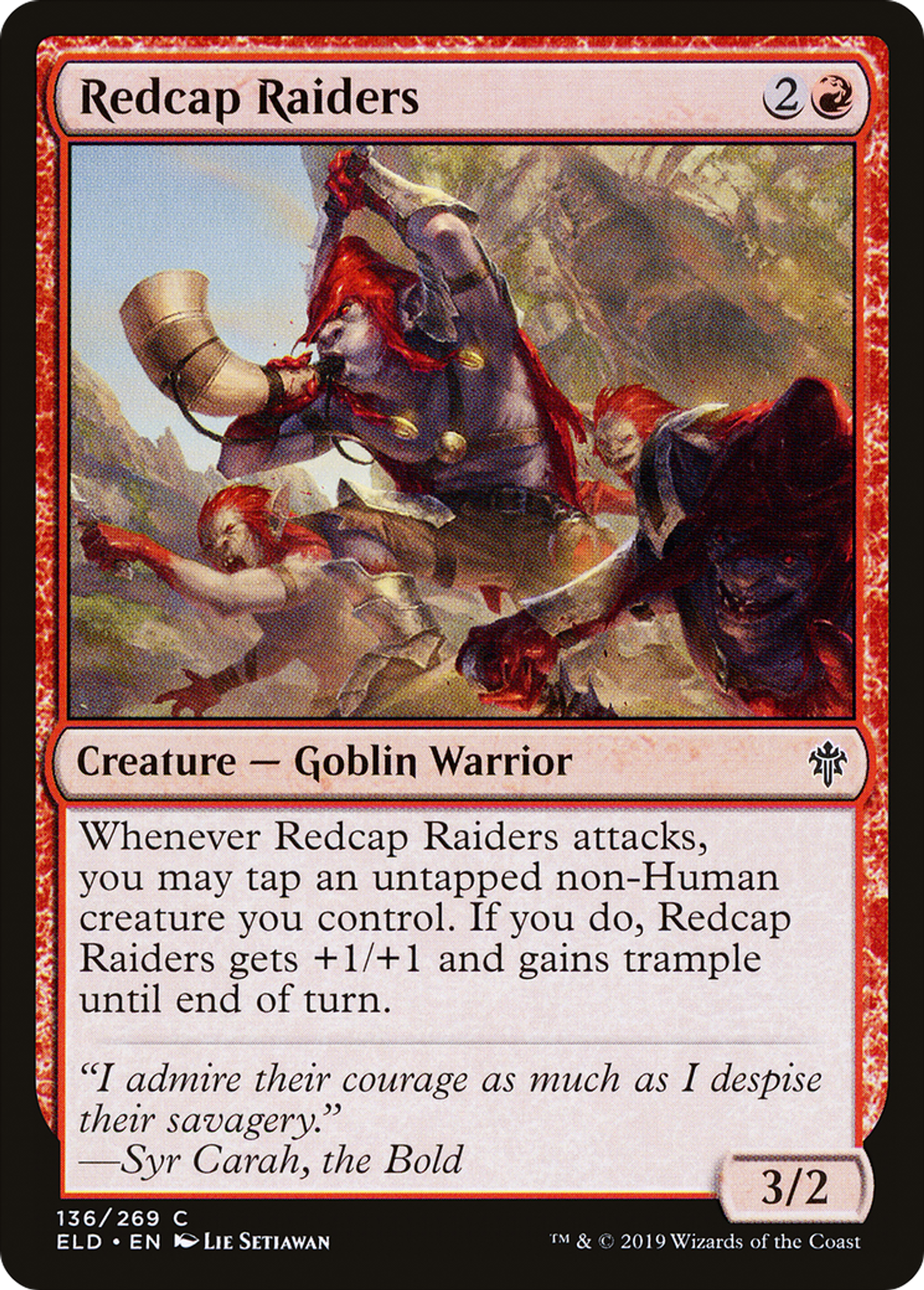 Pillards bonnets-rouges — Throne of Eldraine — Magic: The Gathering