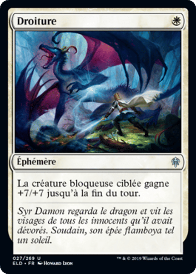 Droiture — Throne of Eldraine — Magic: The Gathering