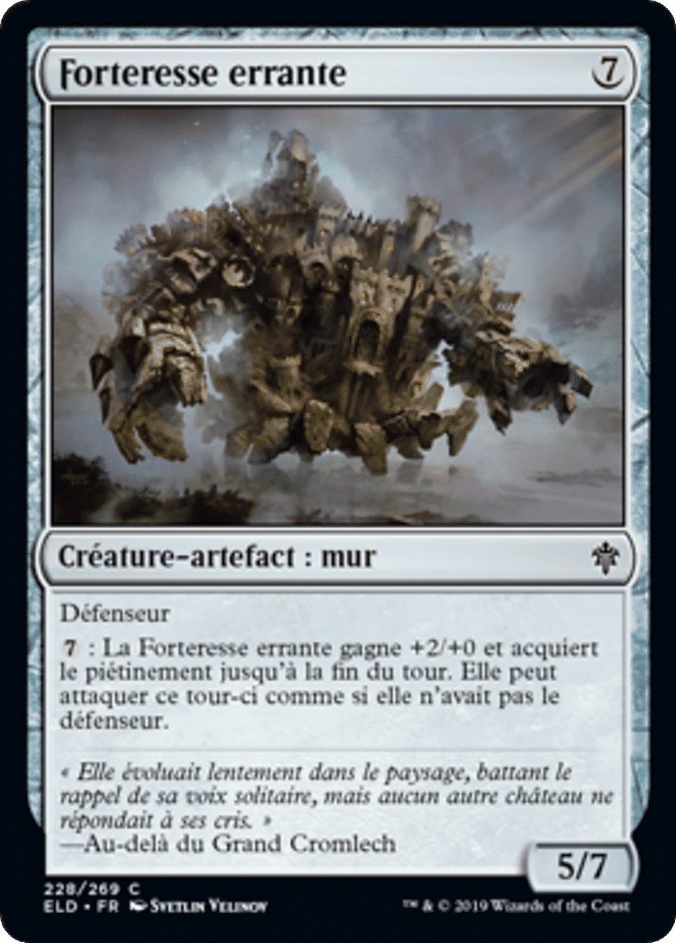 Forteresse errante — Throne of Eldraine — Magic: The Gathering