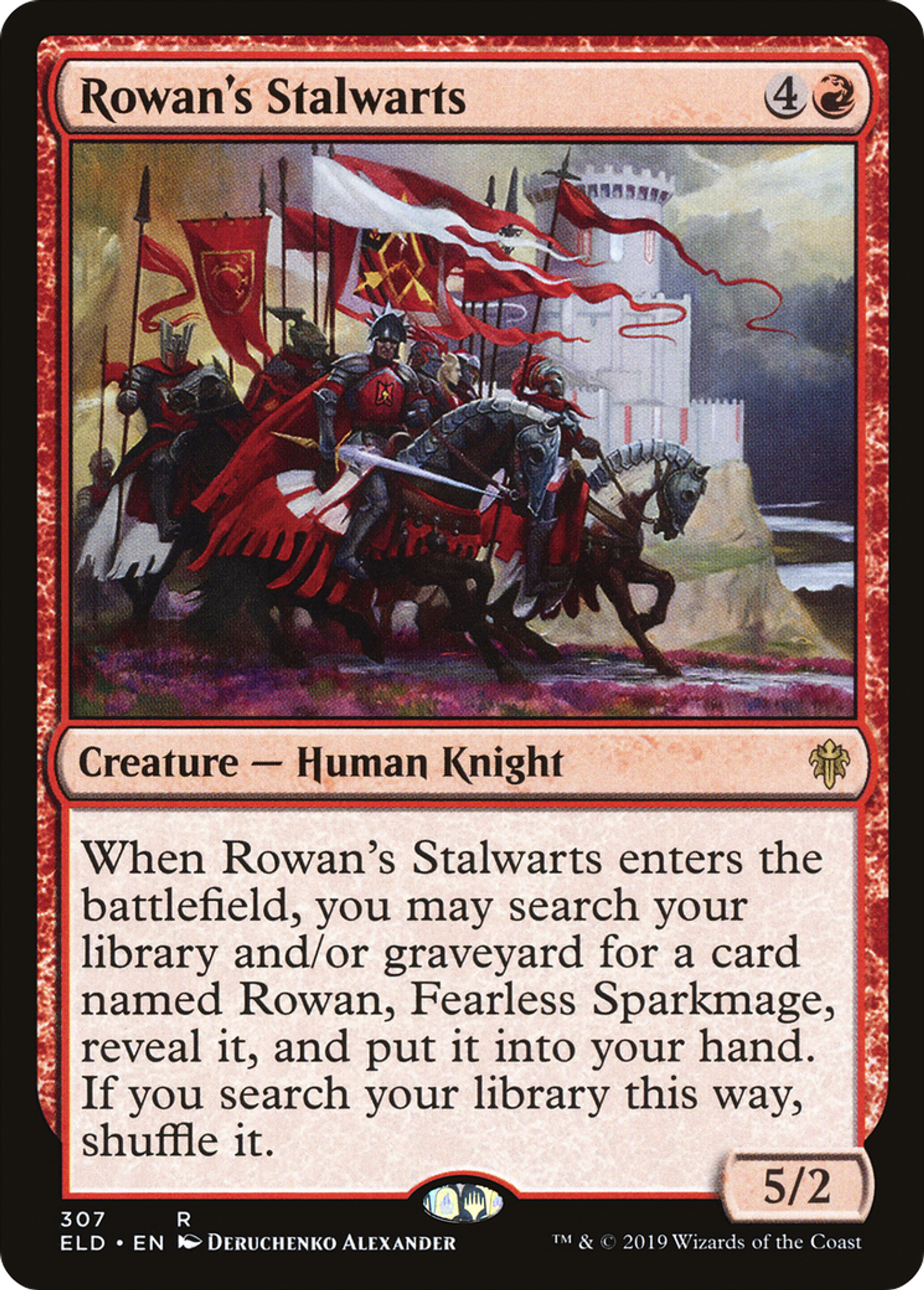 Rowan's Stalwarts — Throne of Eldraine — Magic: The Gathering
