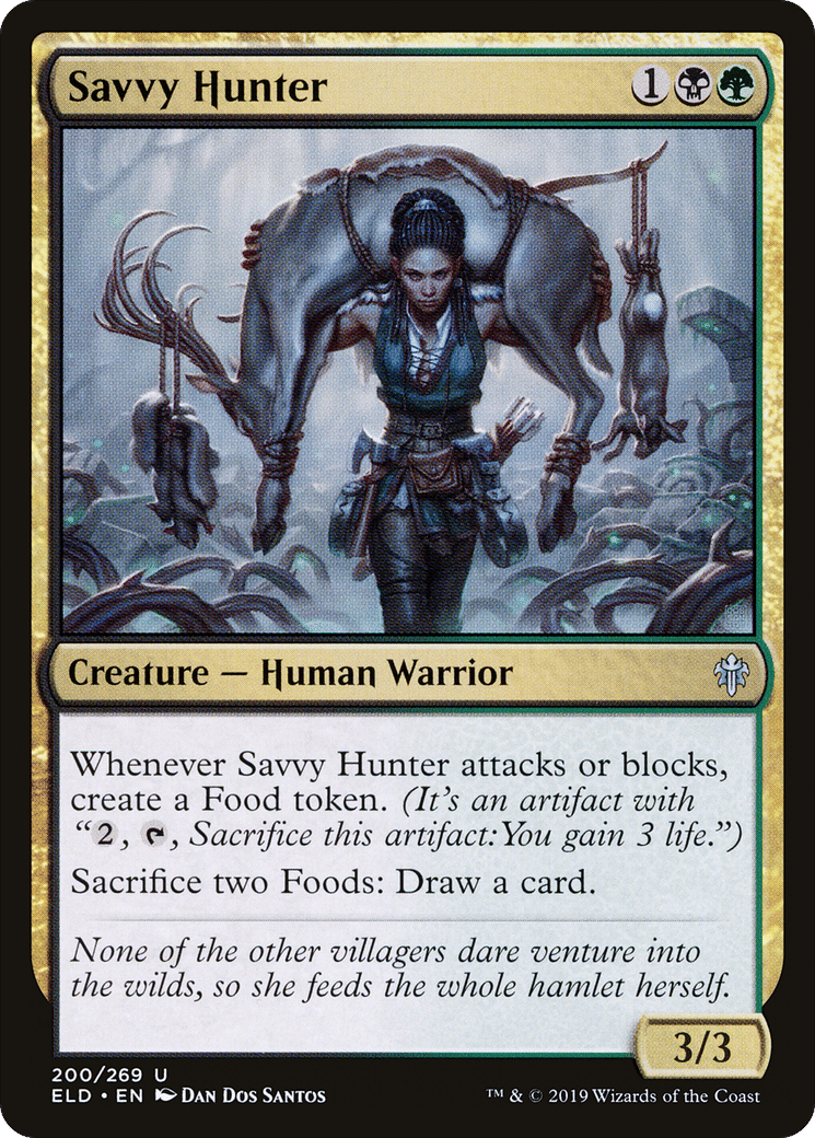 Savvy Hunter — Throne of Eldraine — Magic: The Gathering