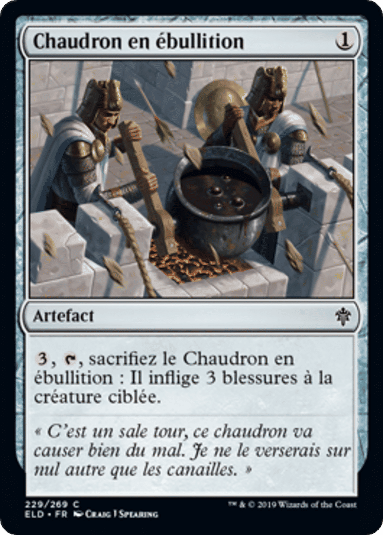 Chaudron en ébullition — Throne of Eldraine — Magic: The Gathering