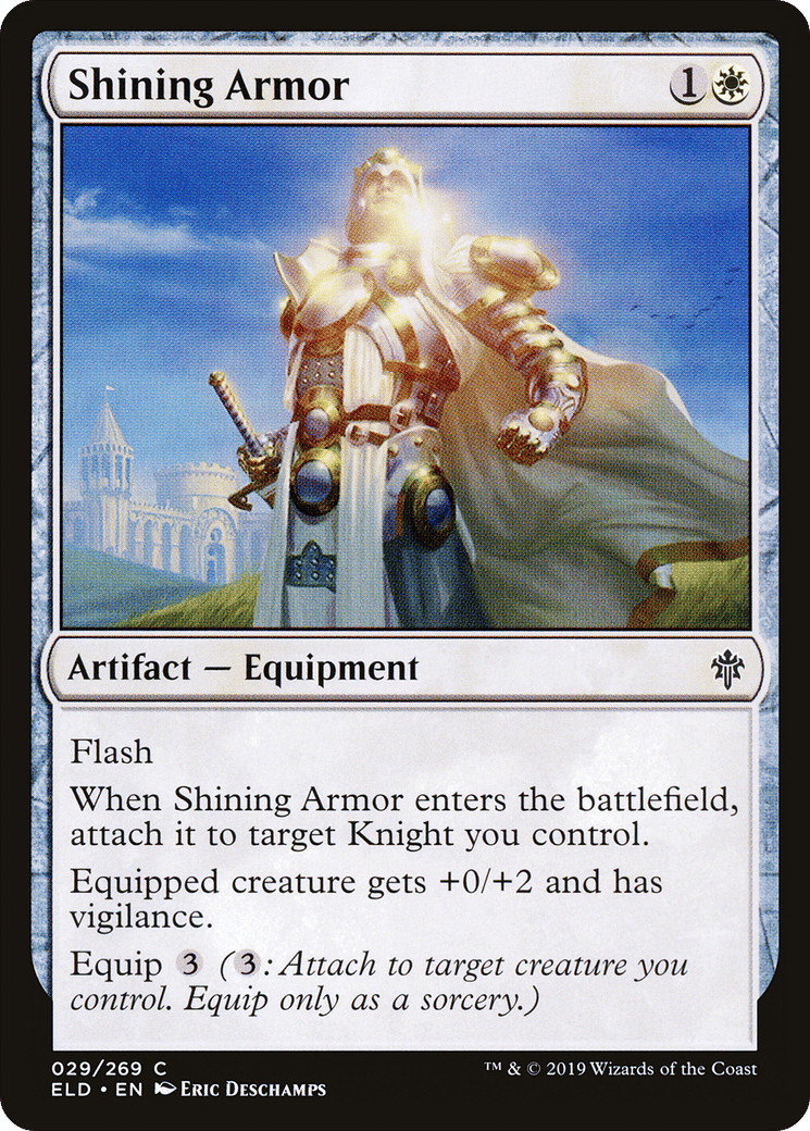 Shining Armor — Throne of Eldraine — Magic: The Gathering