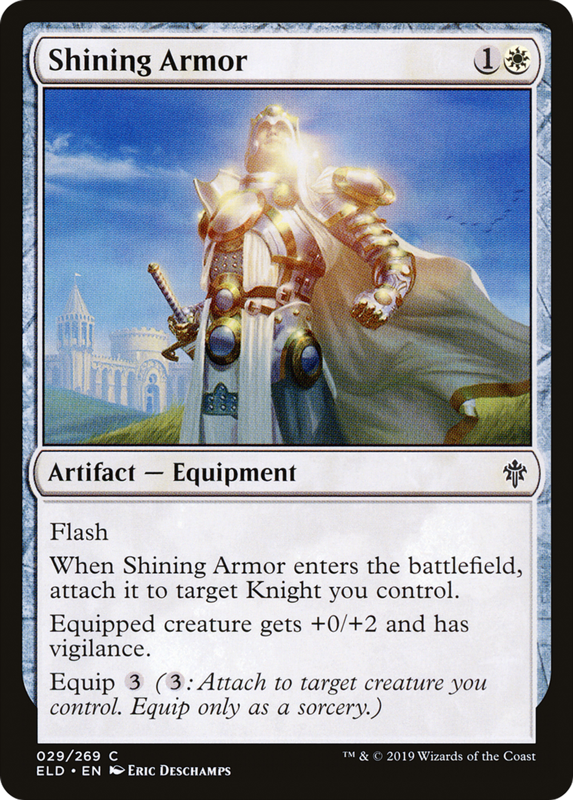 Shining Armor — Throne of Eldraine — Magic: The Gathering