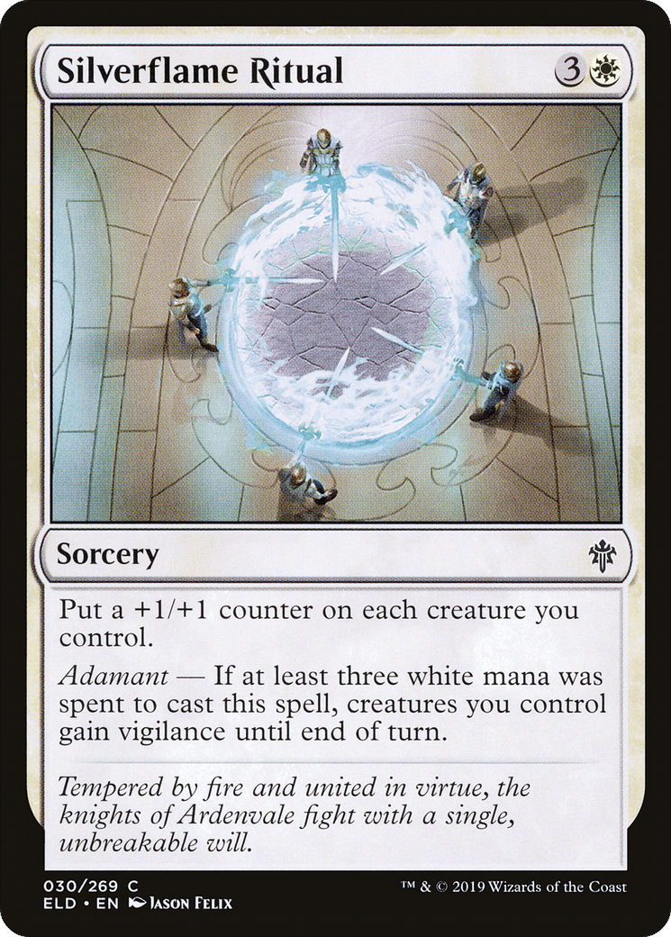 Silverflame Ritual — Throne of Eldraine — Magic: The Gathering