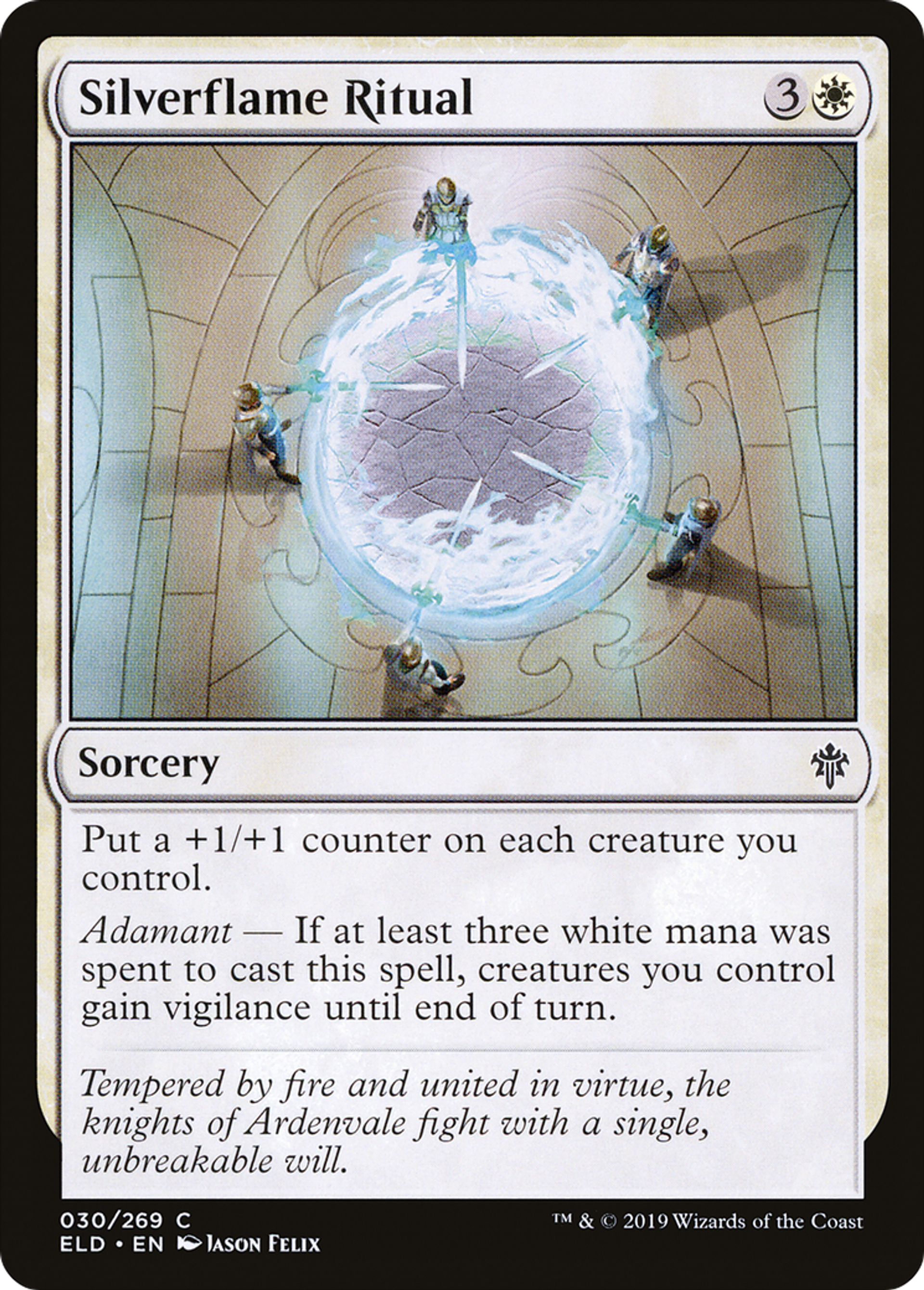 Silverflame Ritual — Throne of Eldraine — Magic: The Gathering