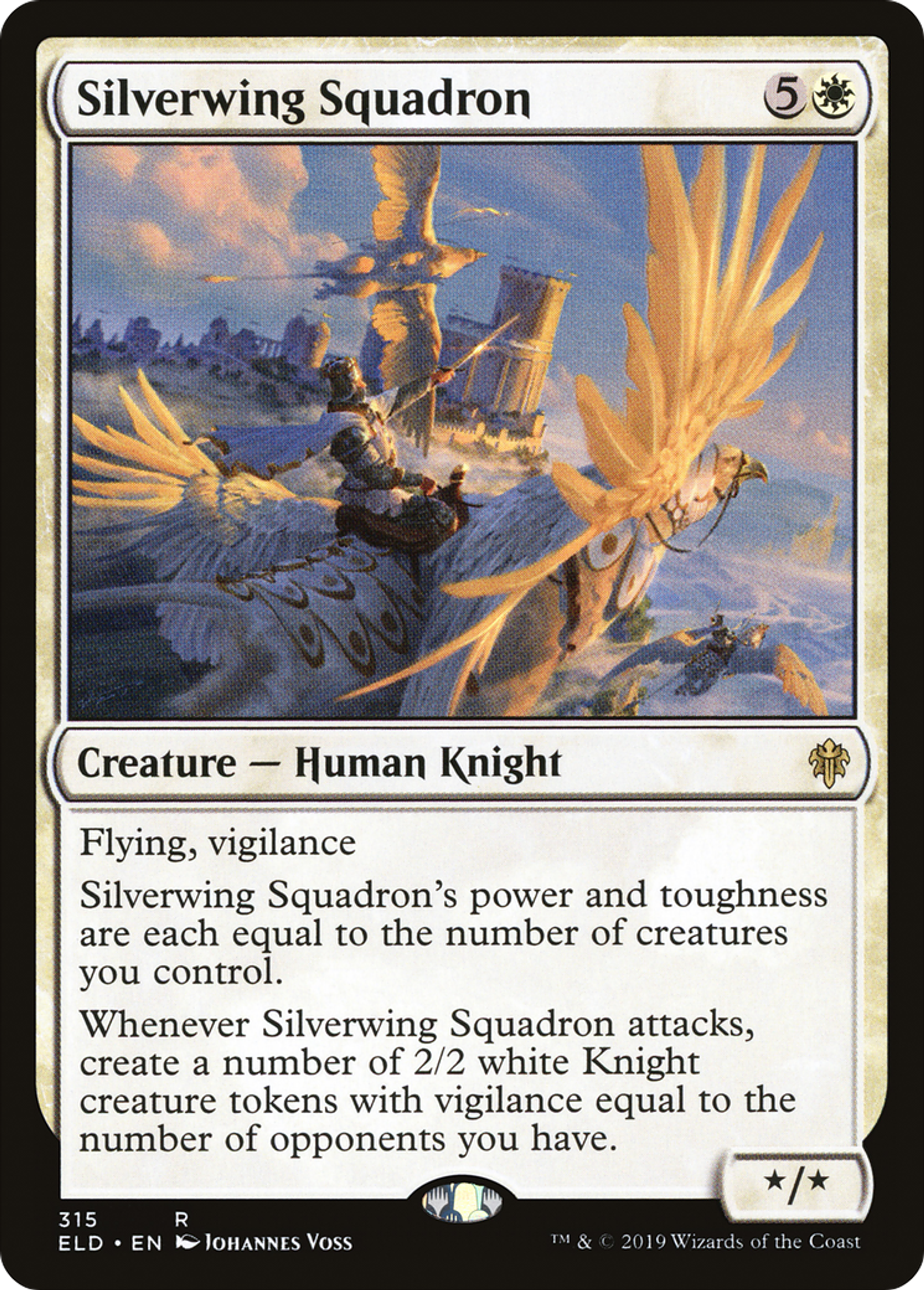 Silverwing Squadron — Throne of Eldraine — Magic: The Gathering
