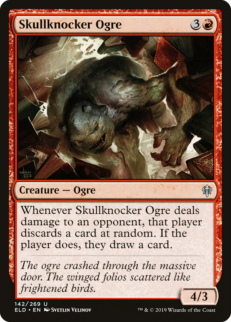 Skullknocker Ogre — Throne of Eldraine — Magic: The Gathering