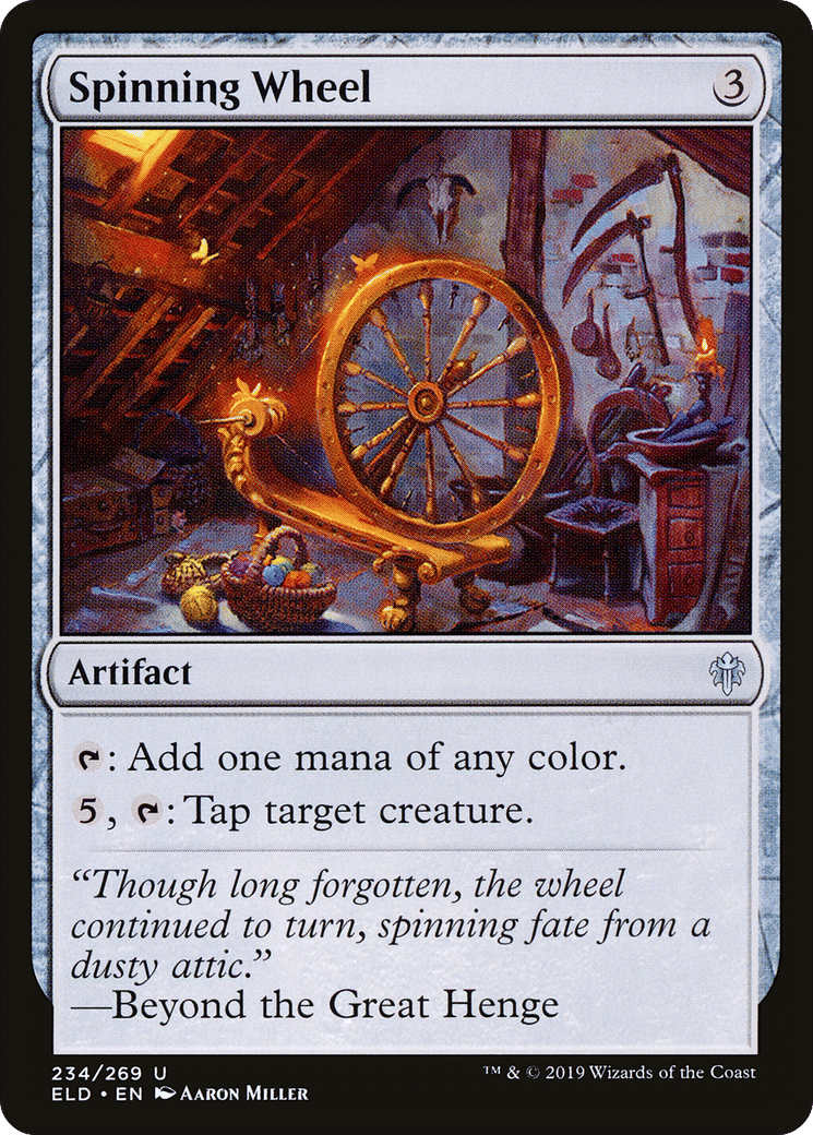 Spinning Wheel — Throne of Eldraine — Magic: The Gathering
