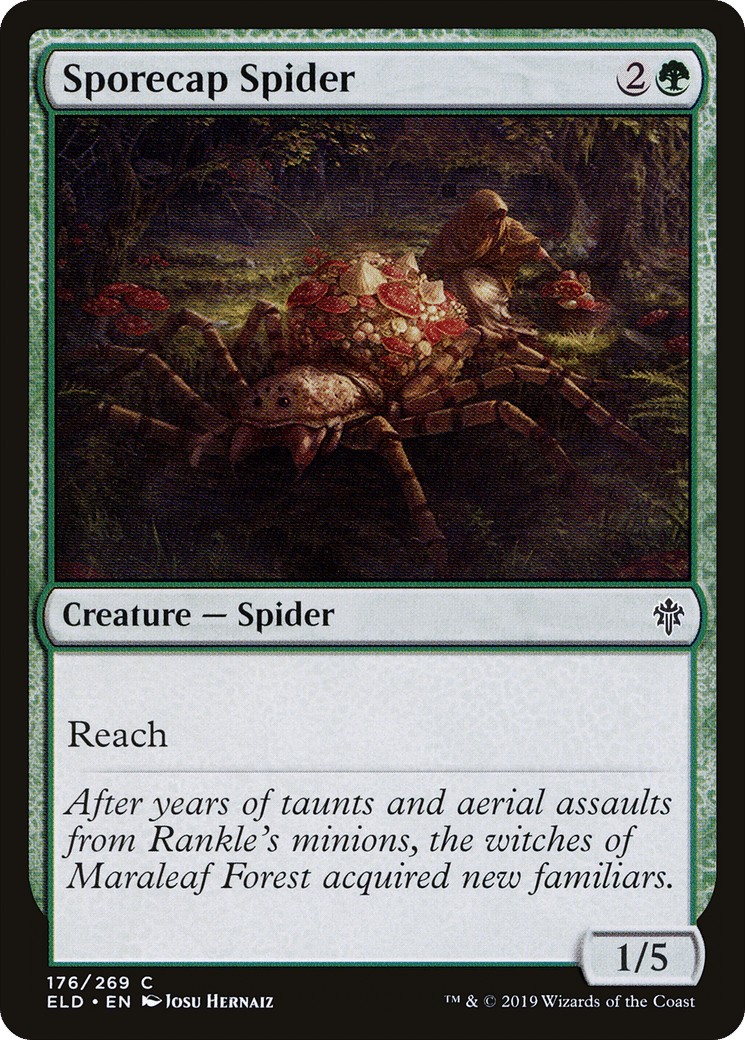 Sporecap Spider — Throne of Eldraine — Magic: The Gathering