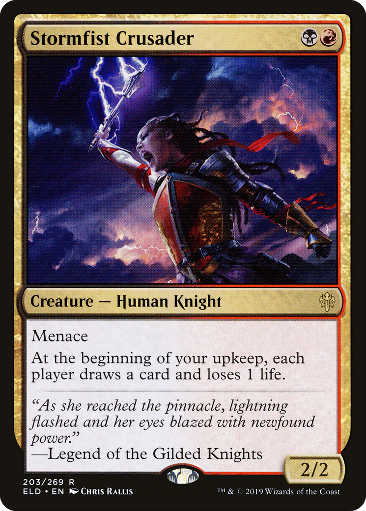 Stormfist Crusader — Throne of Eldraine — Magic: The Gathering
