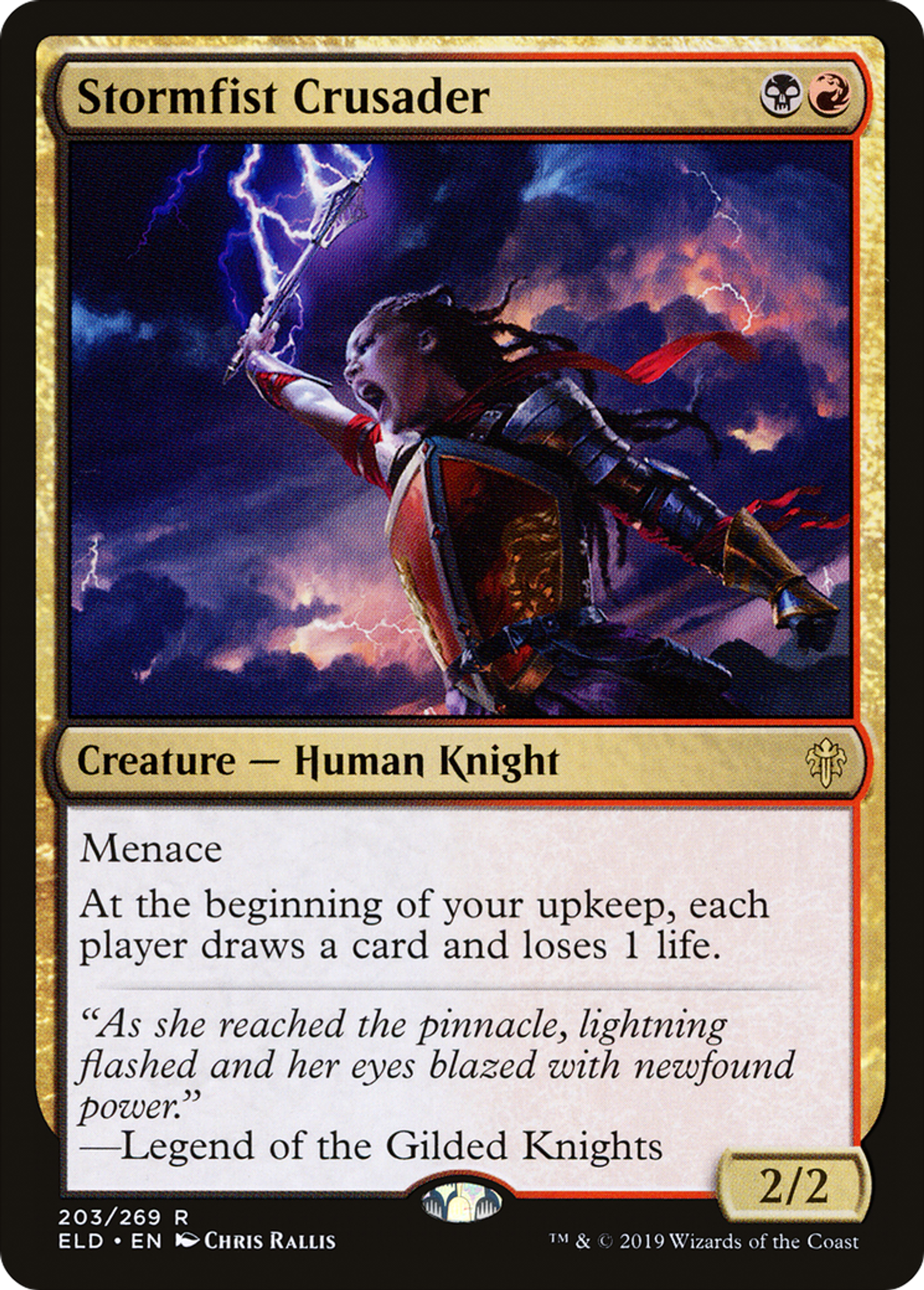 Stormfist Crusader — Throne of Eldraine — Magic: The Gathering