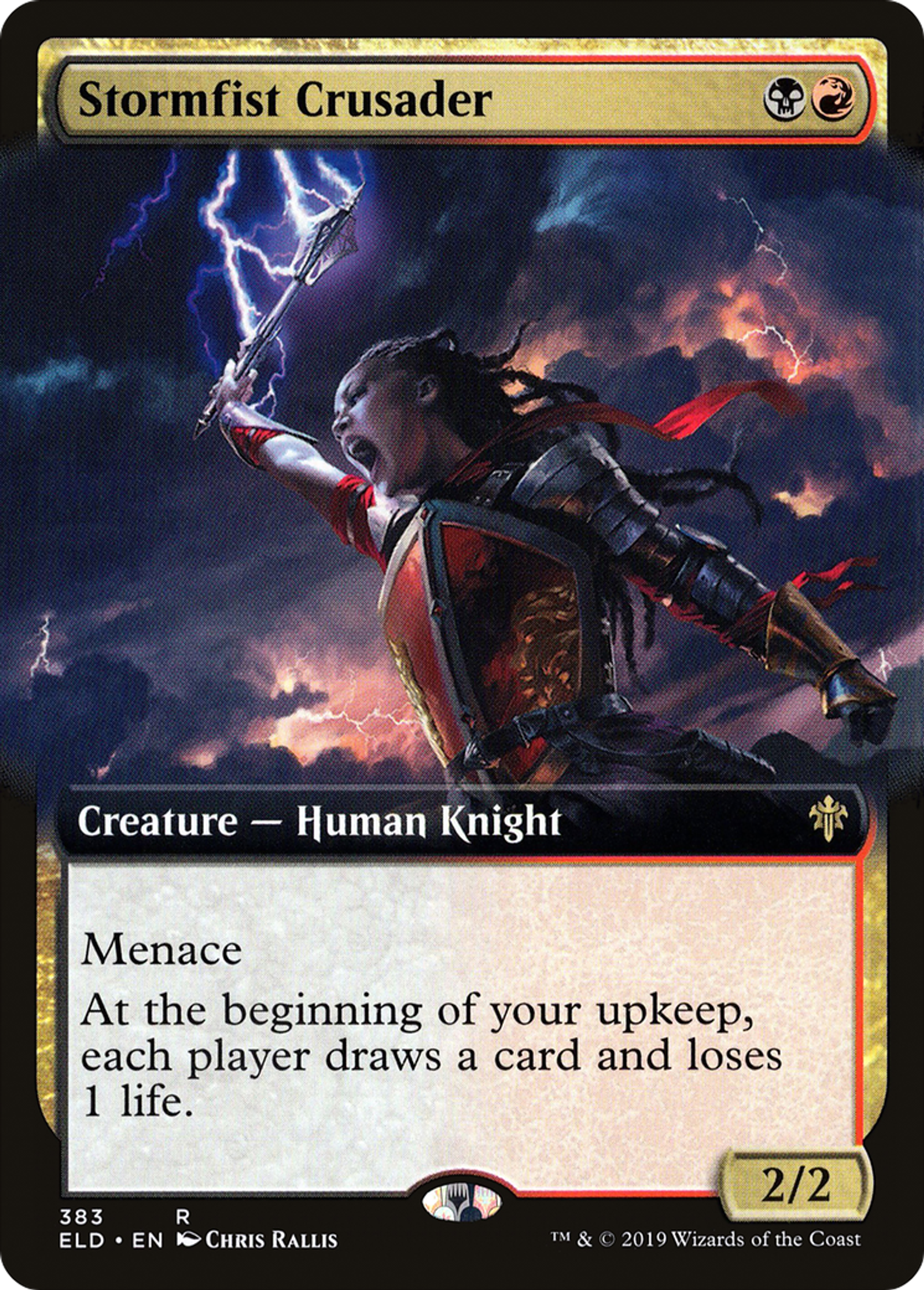 Stormfist Crusader — Throne of Eldraine — Magic: The Gathering