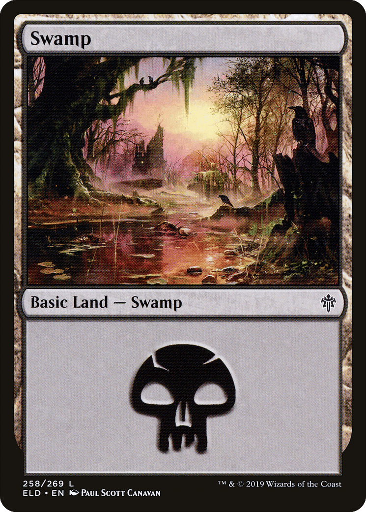 Swamp — Throne of Eldraine — Magic: The Gathering