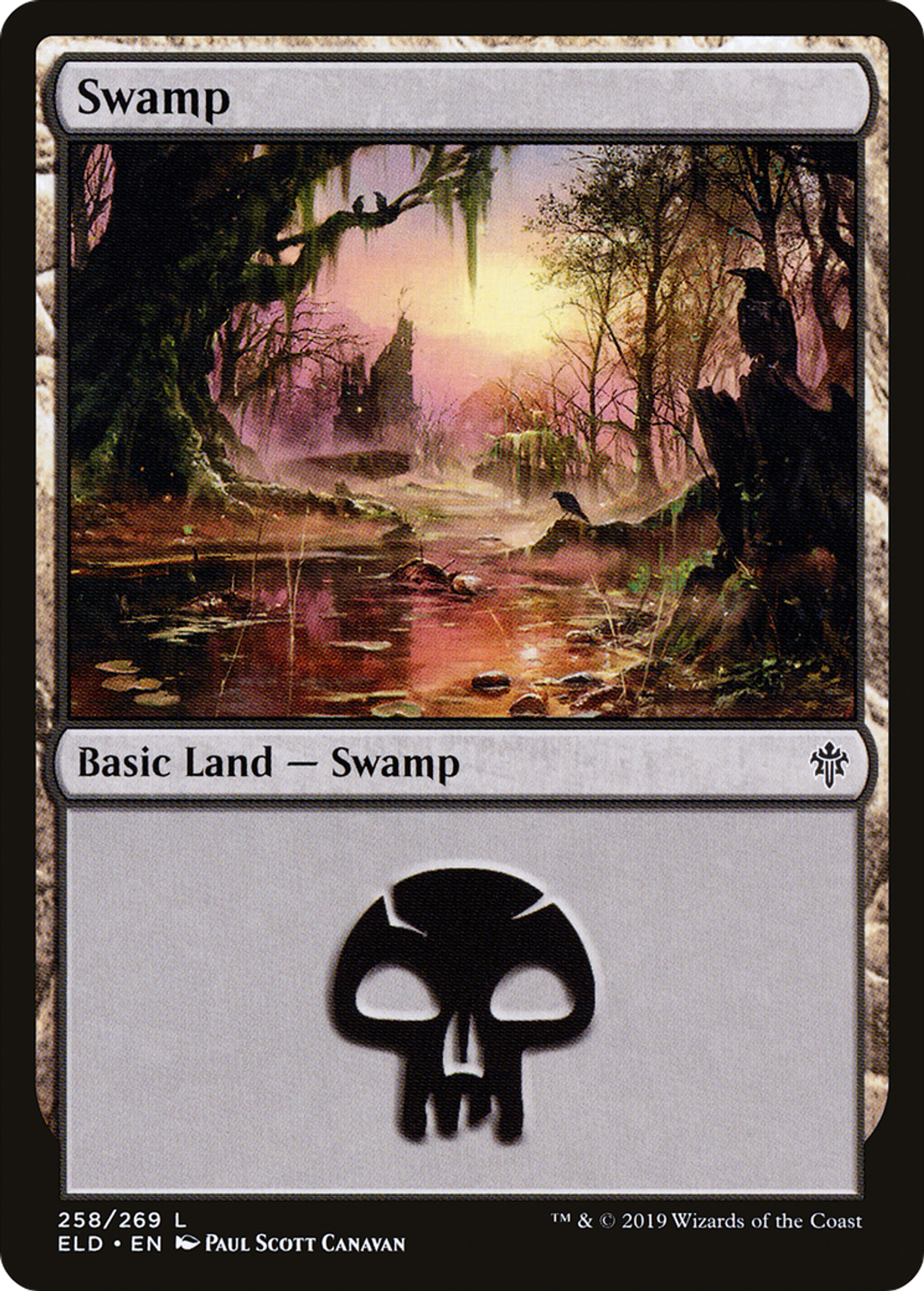 Swamp — Throne of Eldraine — Magic: The Gathering