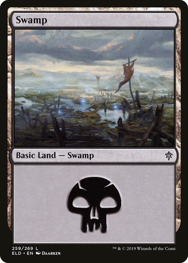 Swamp — Throne of Eldraine — Magic: The Gathering