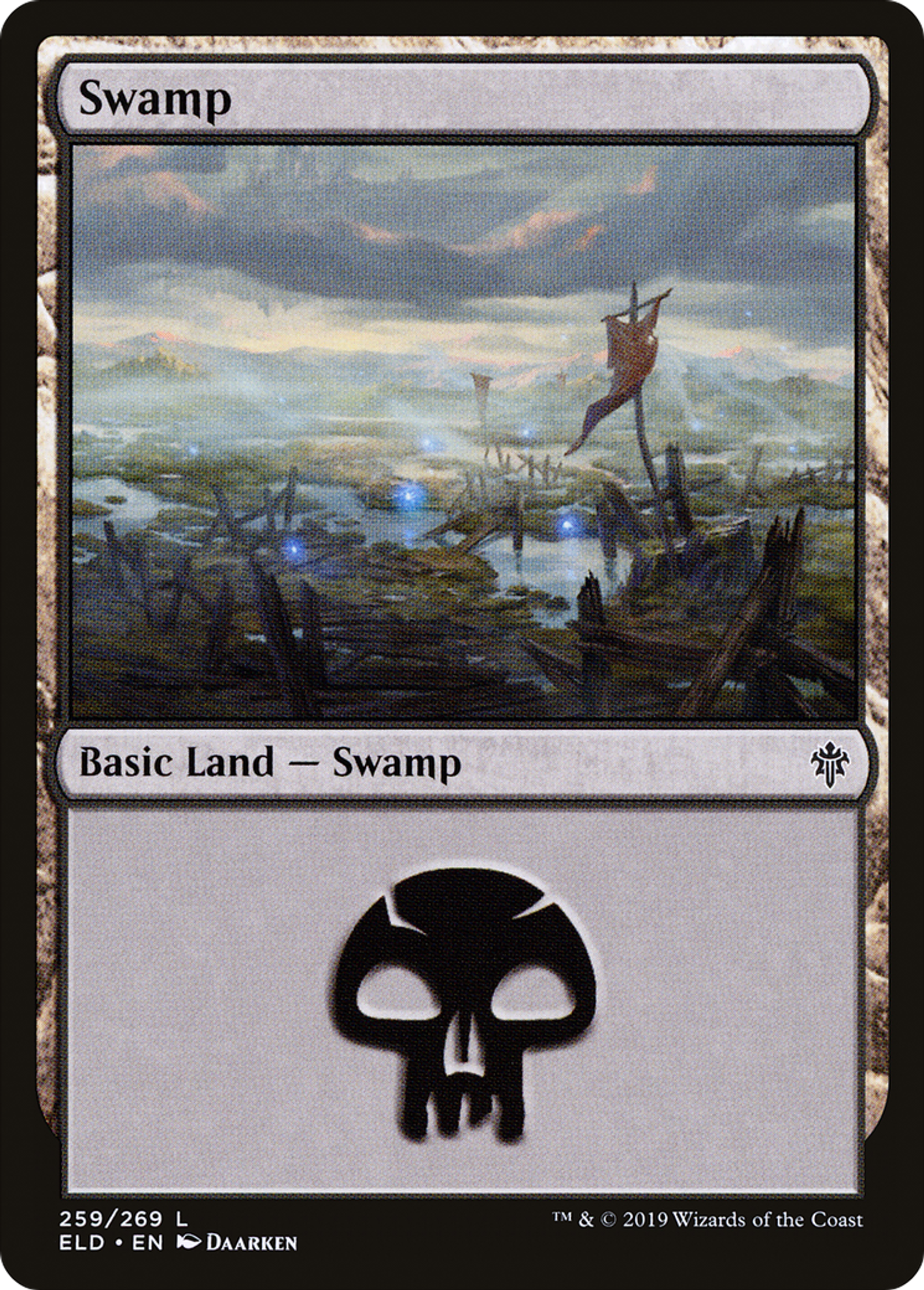 Swamp — Throne of Eldraine — Magic: The Gathering