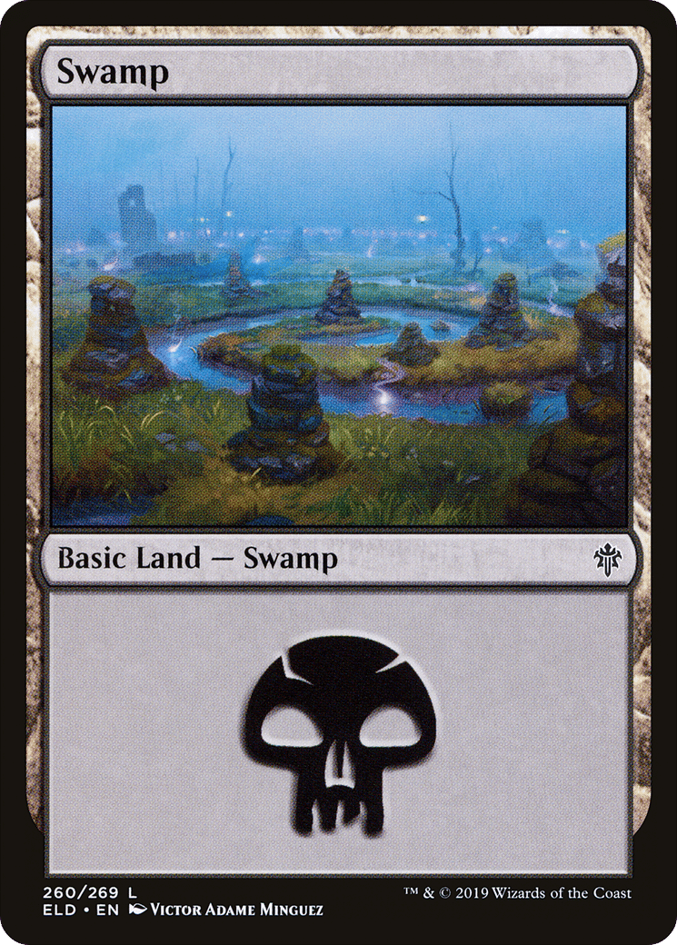 Swamp — Throne of Eldraine — Magic: The Gathering