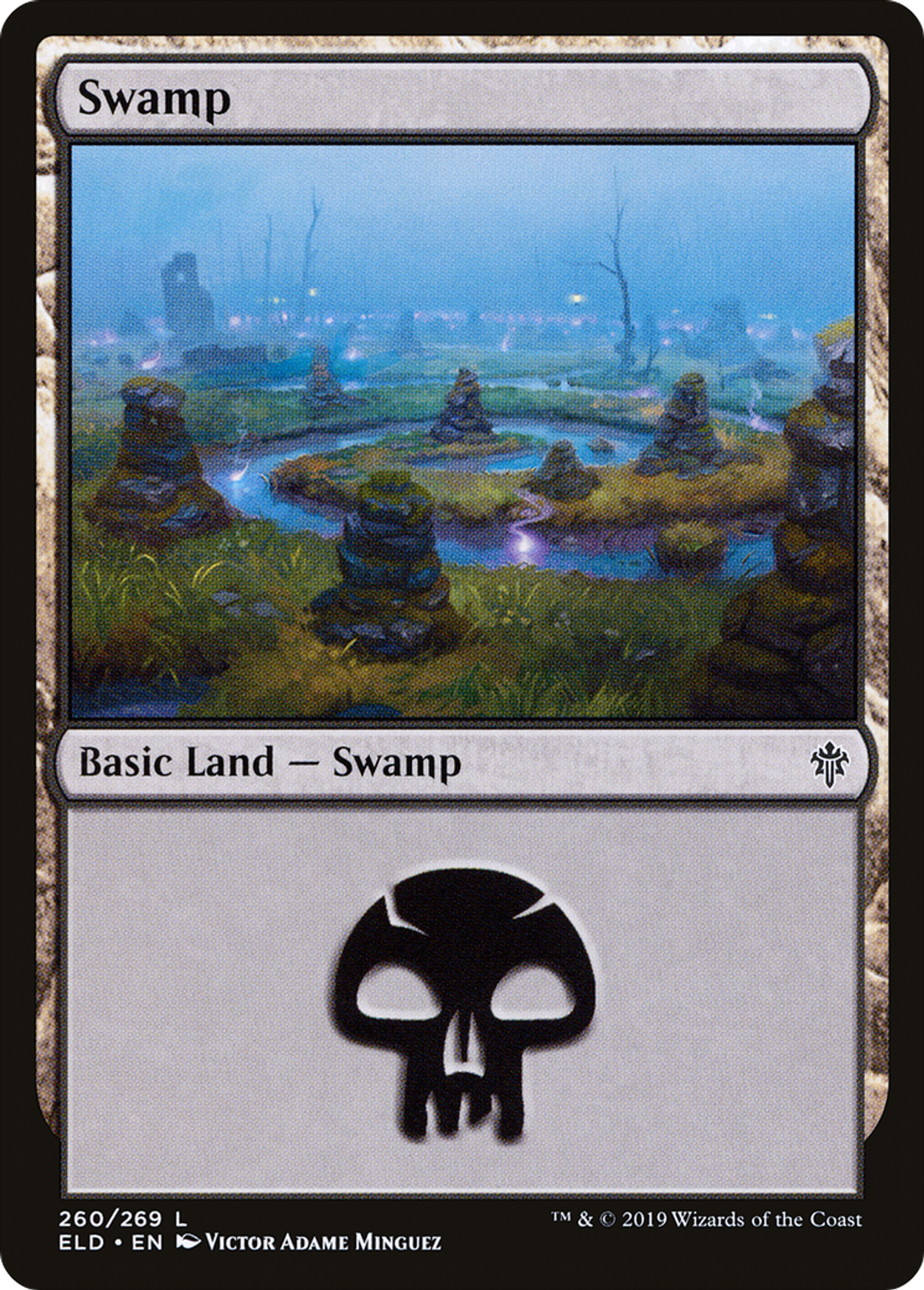 Swamp — Throne of Eldraine — Magic: The Gathering